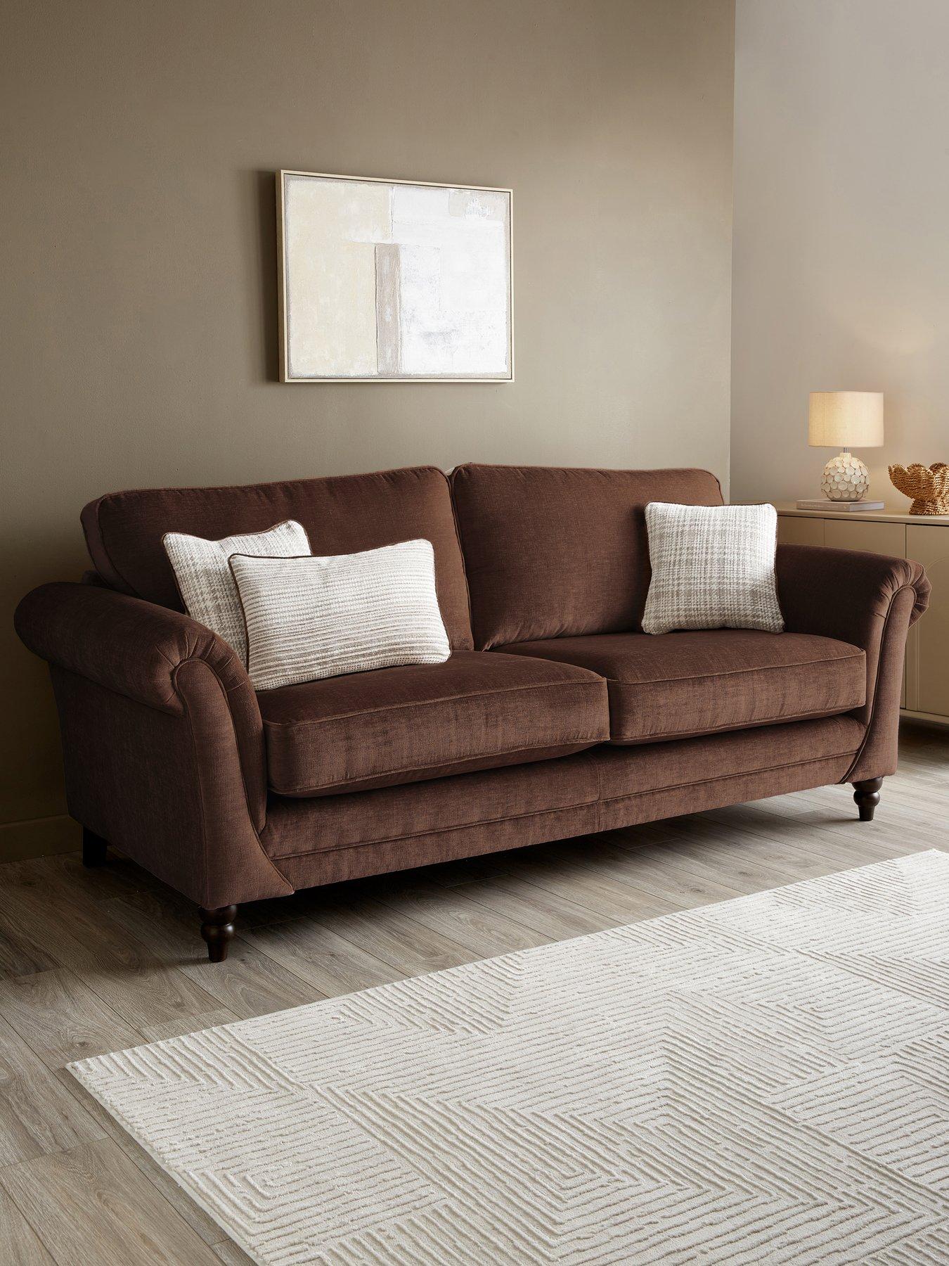 The Very Collection Highgate 4 Seater Fabric Sofa