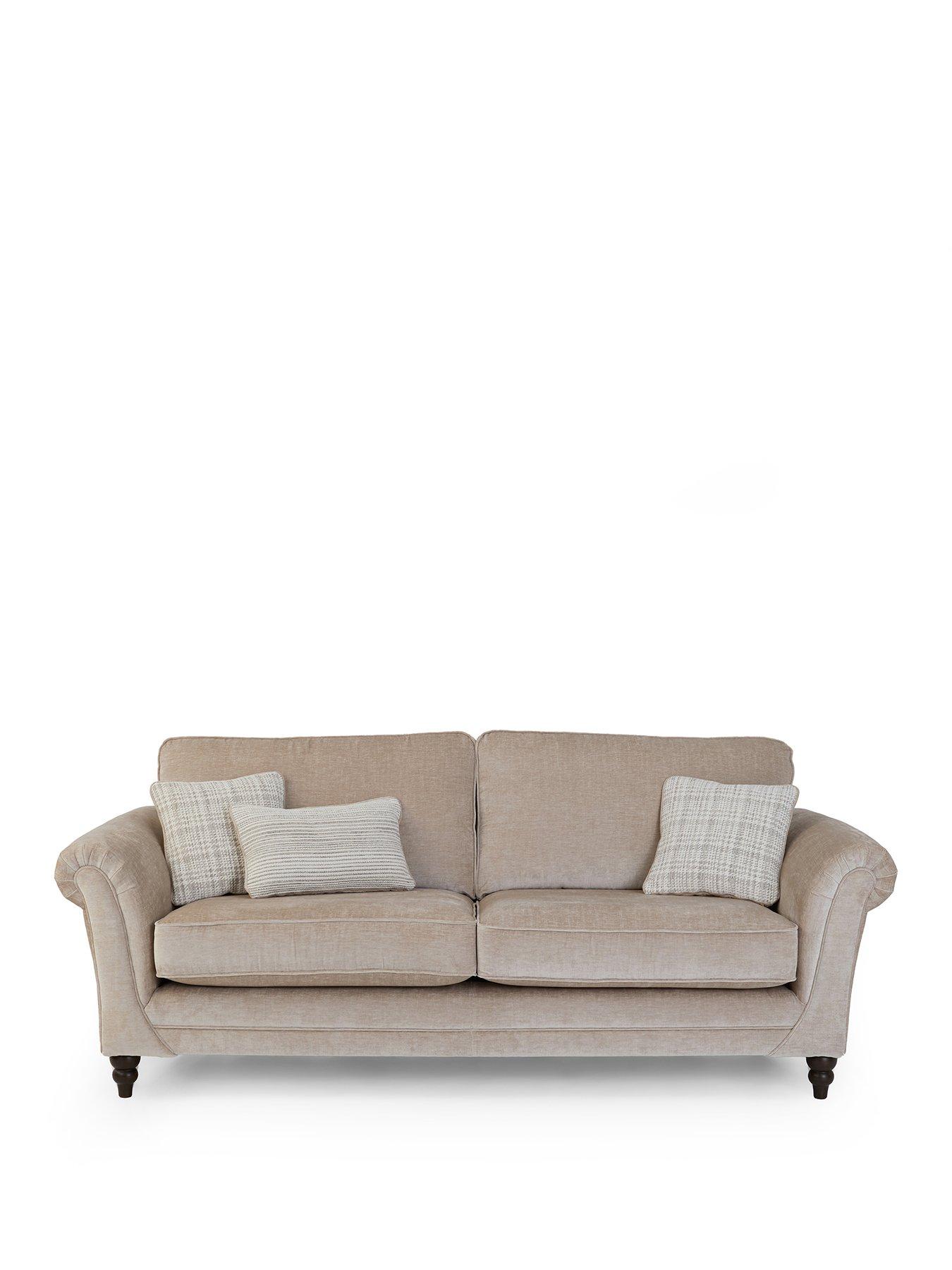  image of the-very-collection-highgate-4-seater-fabric-sofa