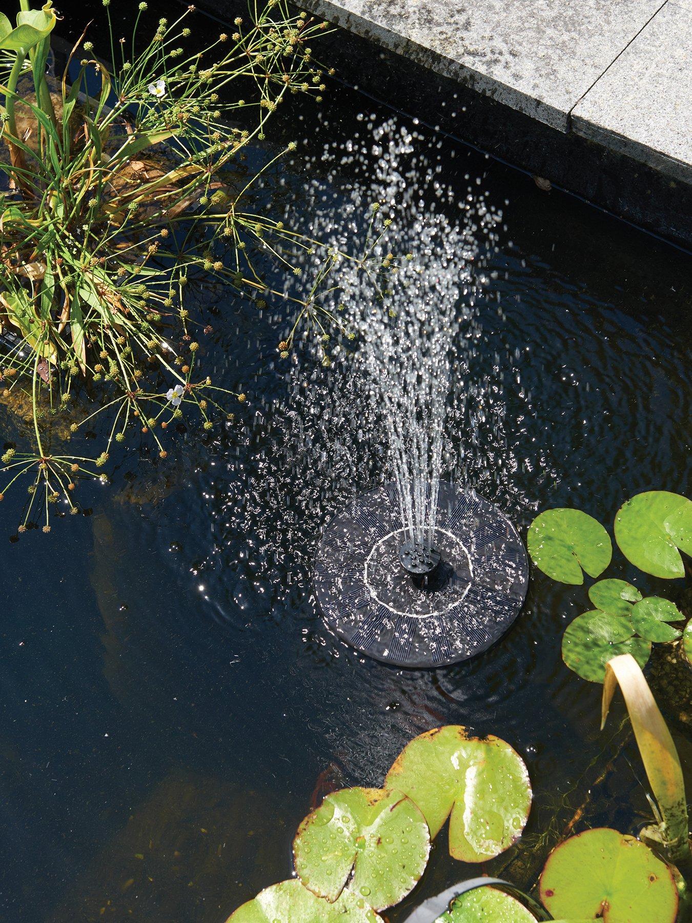 Smart Solar Floating Fountain