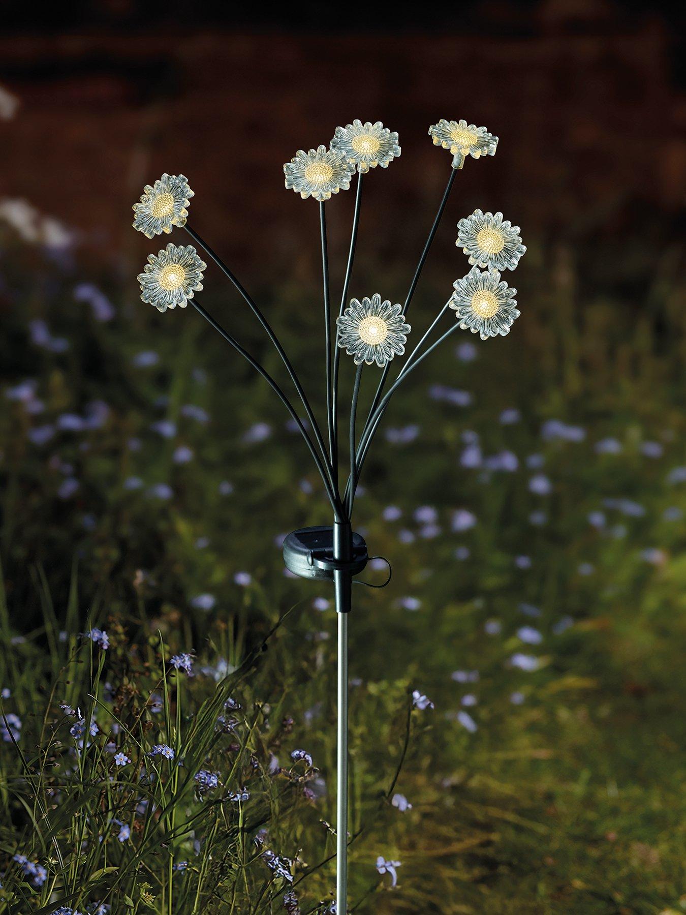 Smart Solar 8 Stem FloraLights Warm White, Stake Light