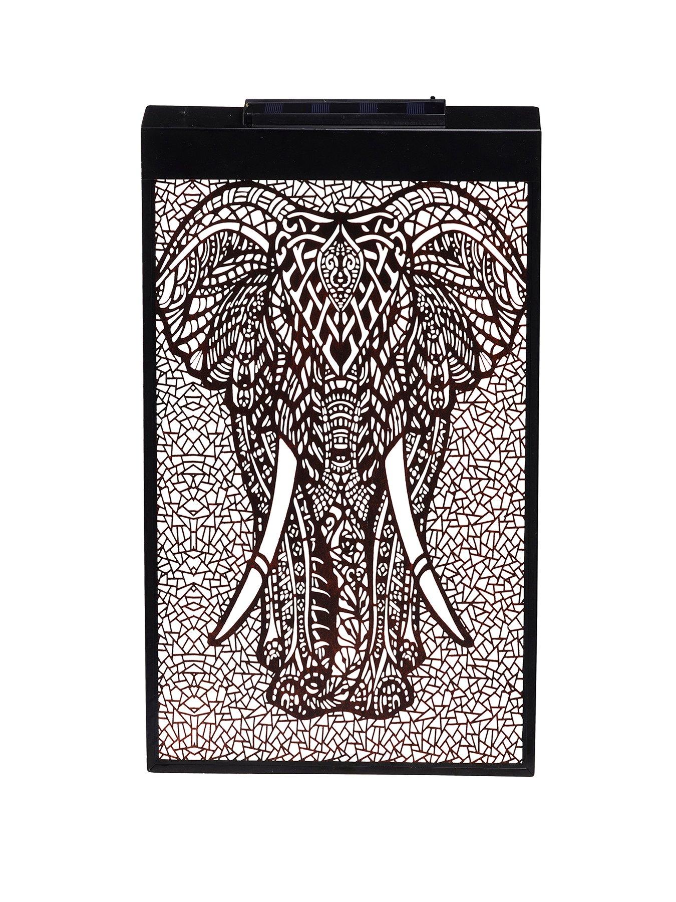  image of smart-solar-elephant-decor-panel