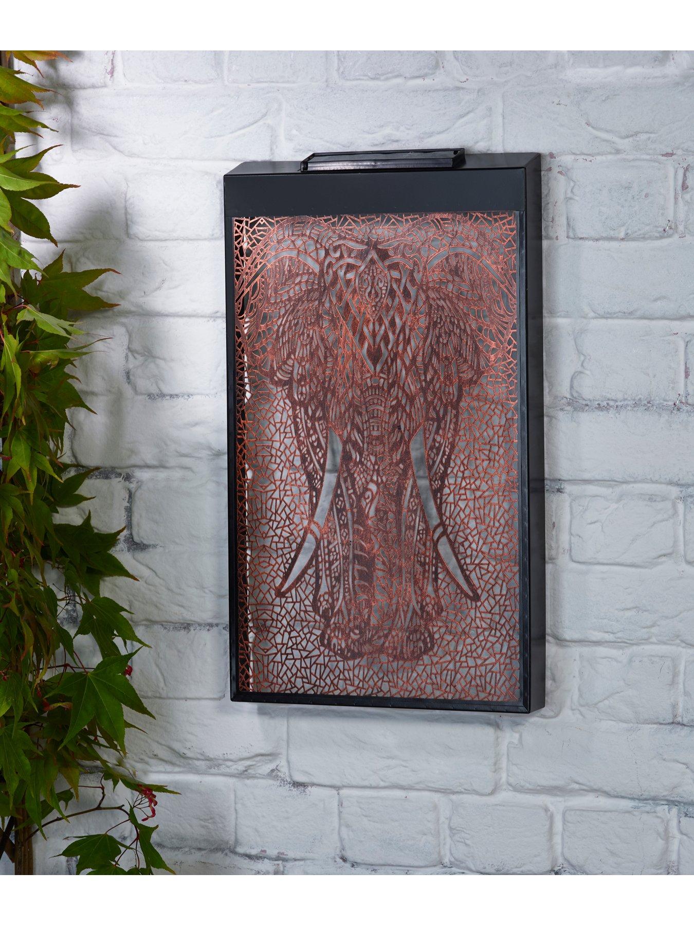  image of smart-solar-elephant-decor-panel