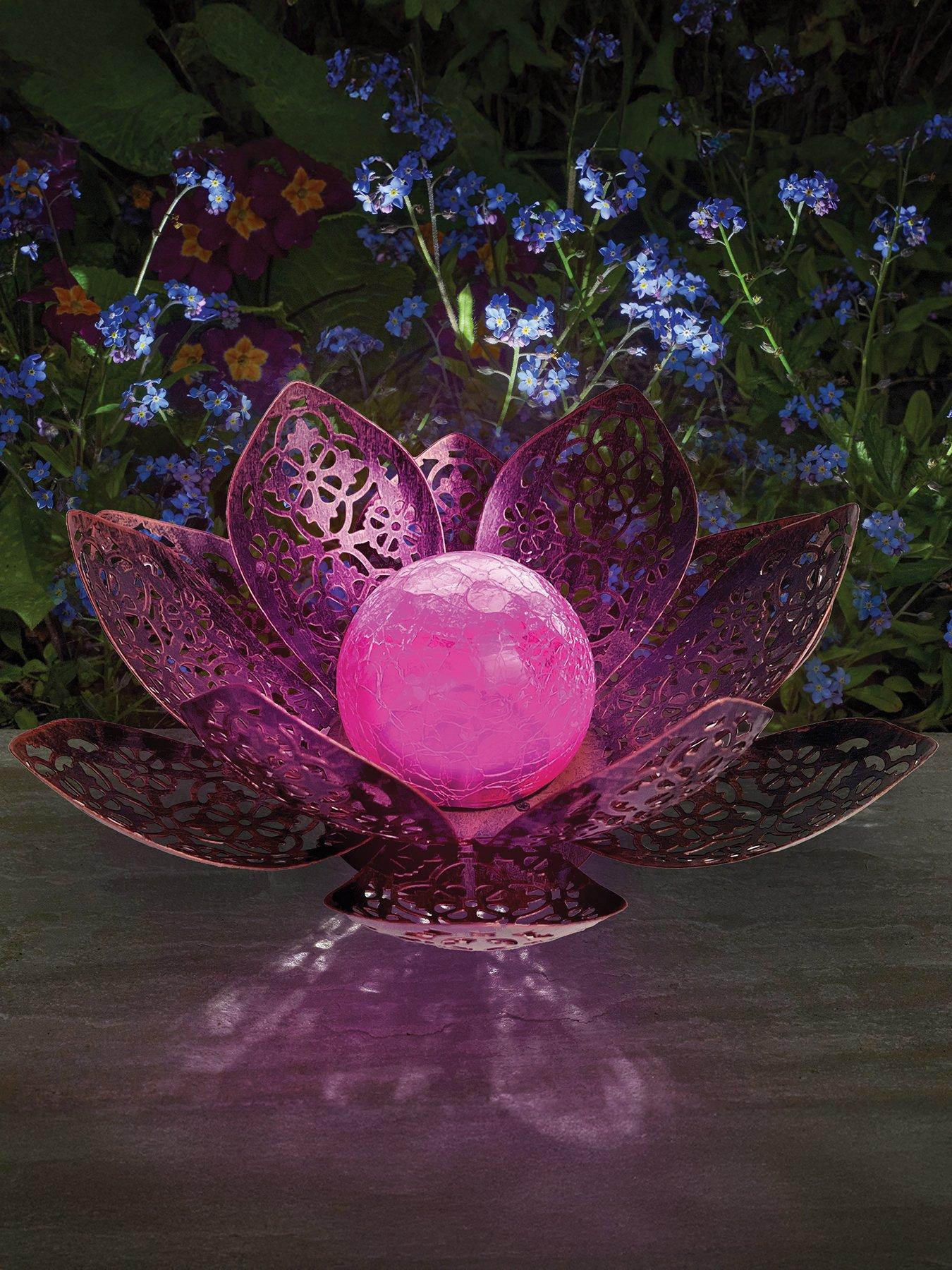 Image 4 of 4 of Smart Solar Damasque Solar Lotus