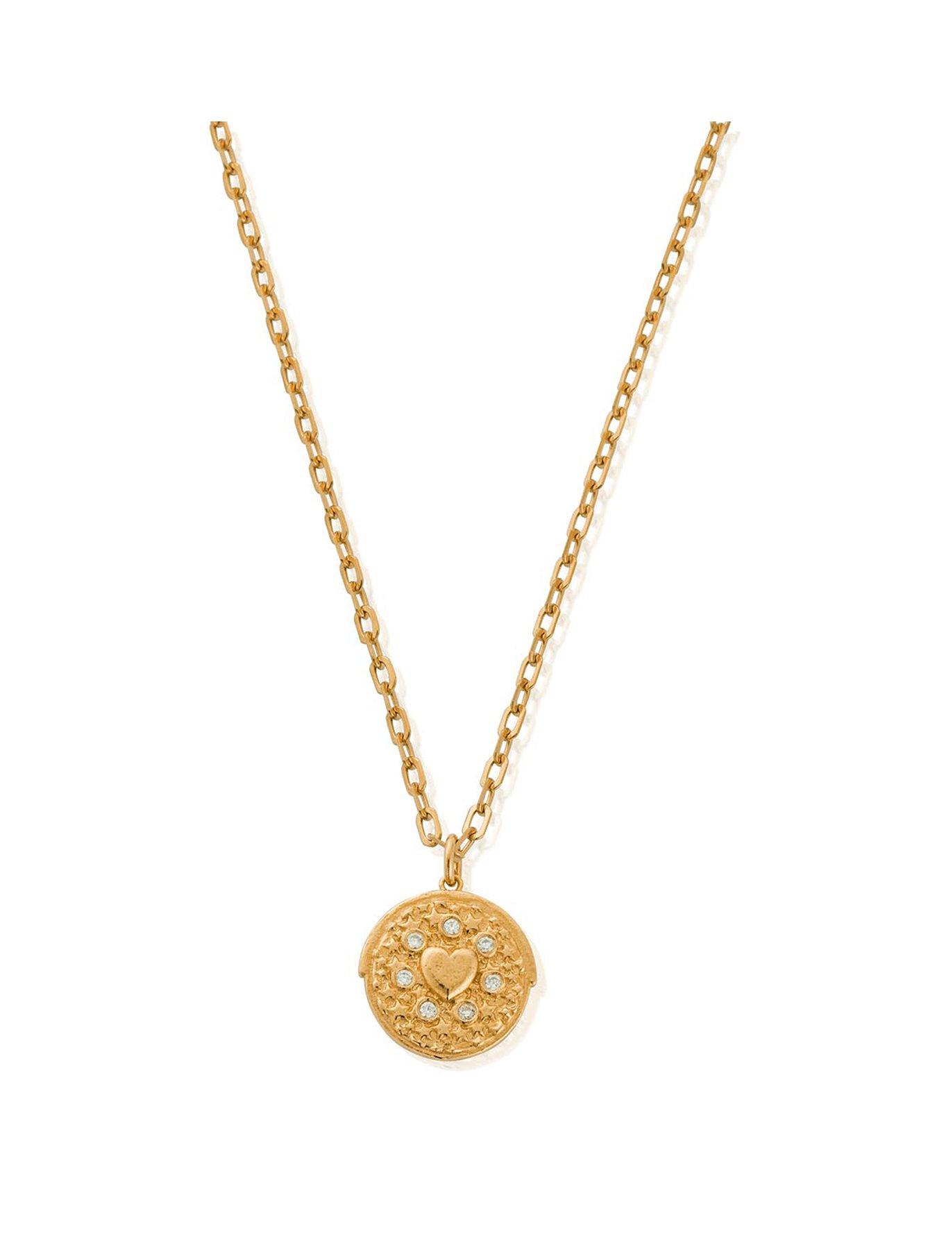  image of chlobo-gold-light-anchor-chain-divine-alignment-necklace