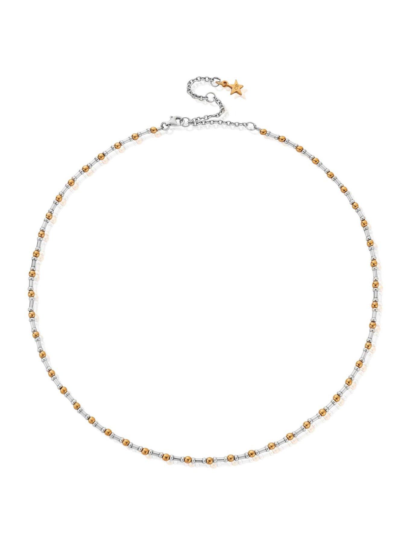 ChloBo GOLD AND SILVER RHYTHM OF WATER NECKLACE