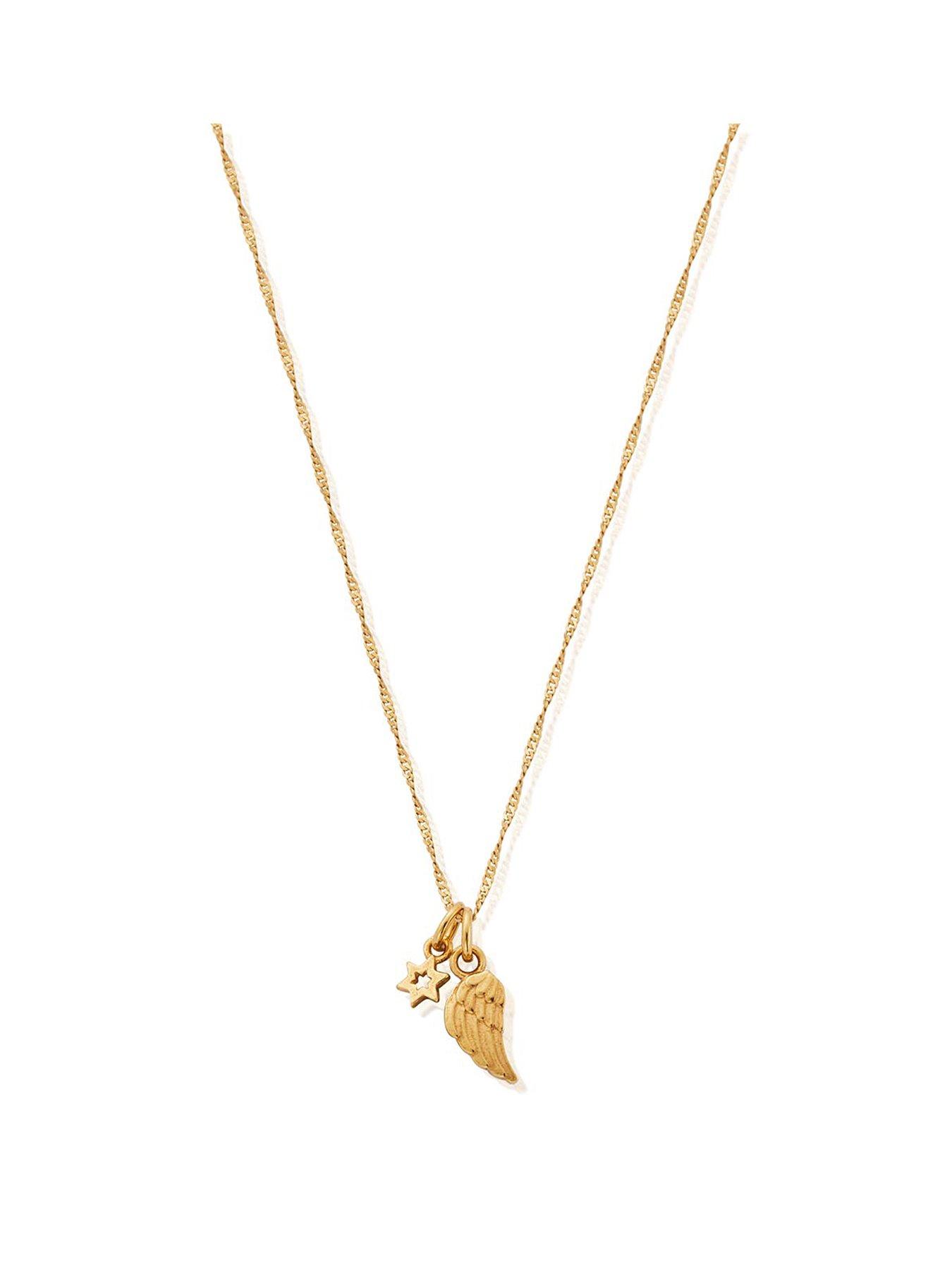 Image 1 of 3 of ChloBo Gold Tiny Twisted Rope Chain Guidance Necklace