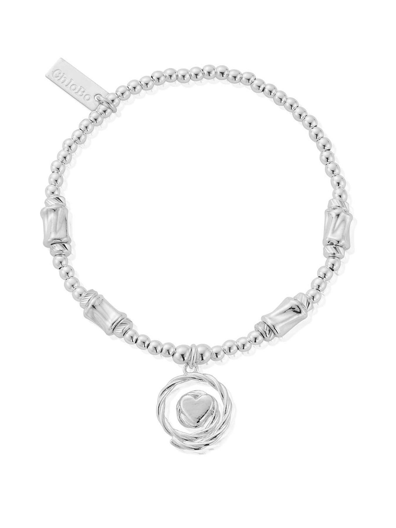 ChloBo CUTE CHARM CHUNKY TWIST SPIRAL OF LOVE BRACELET