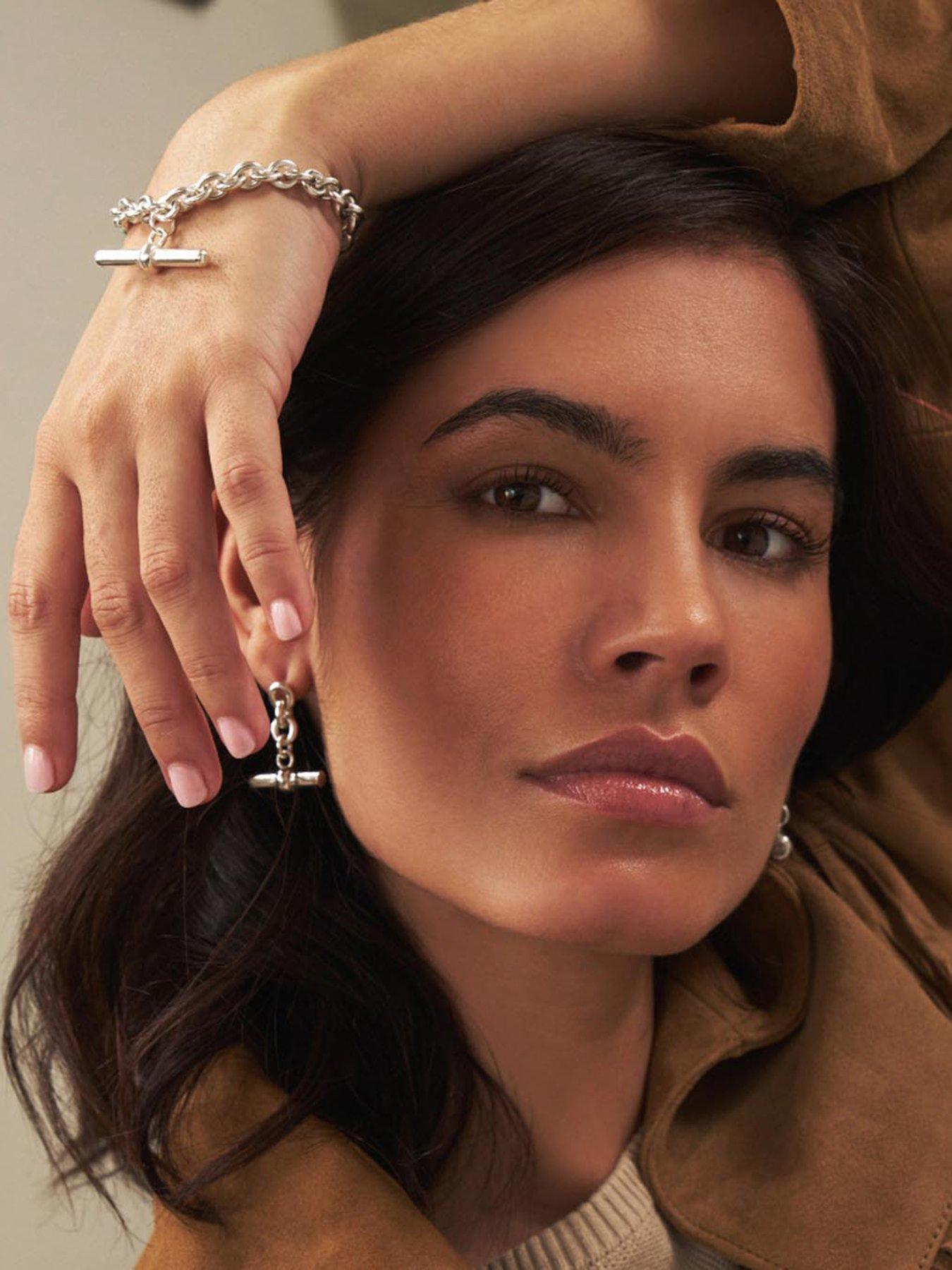  image of chlobo-anchor-chain-t-bar-bracelet