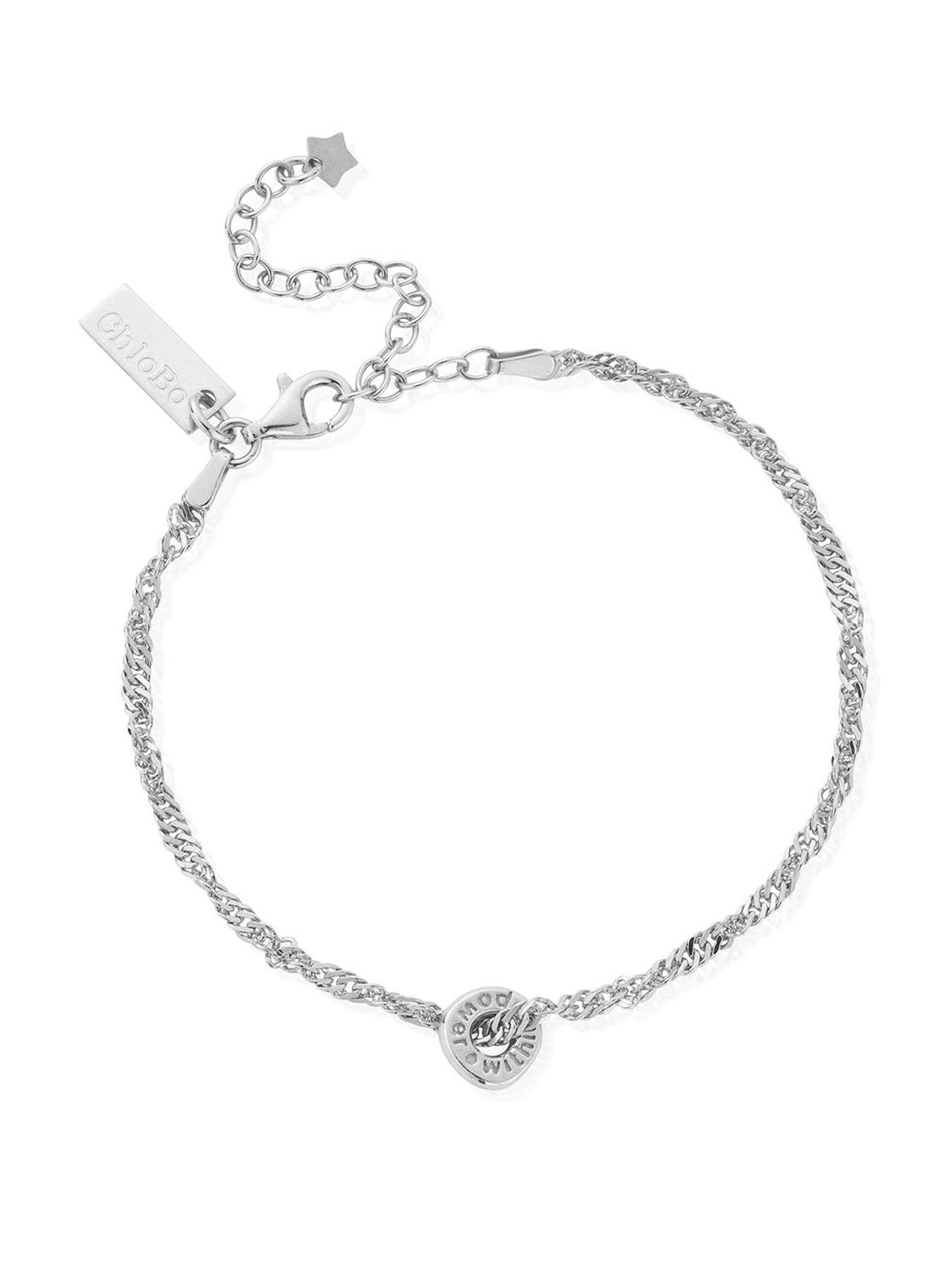 ChloBo TWISTED ROPE CHAIN POWER WITHIN BRACELET