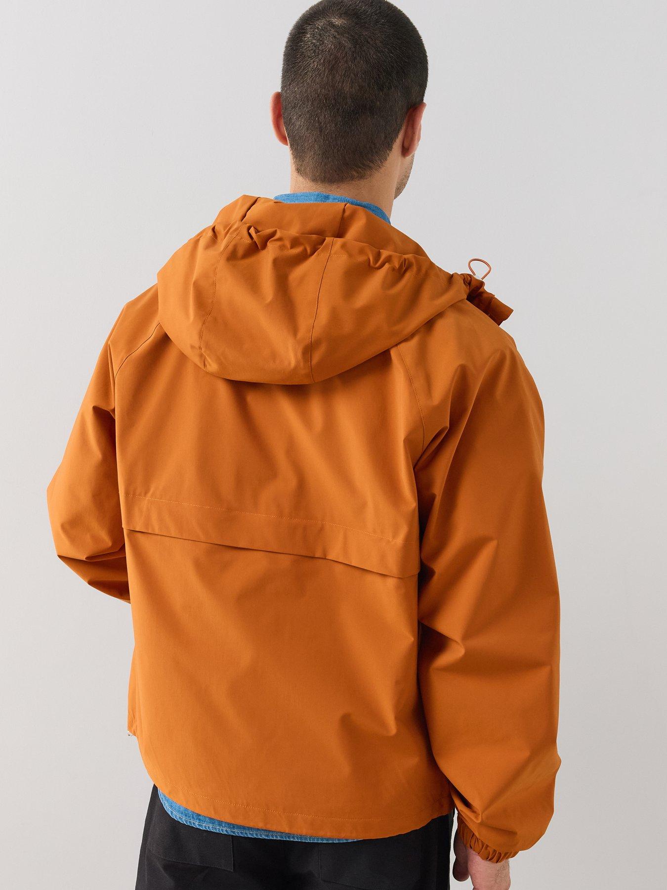 Image 2 of 6 of The Very Collection Showerproof Hooded Pocket Front Jacket - Dark Orange