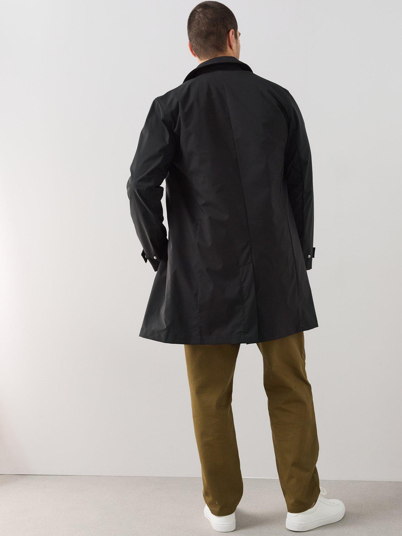 Image 2 of 7 of The Very Collection Padded Mac Jacket - Black