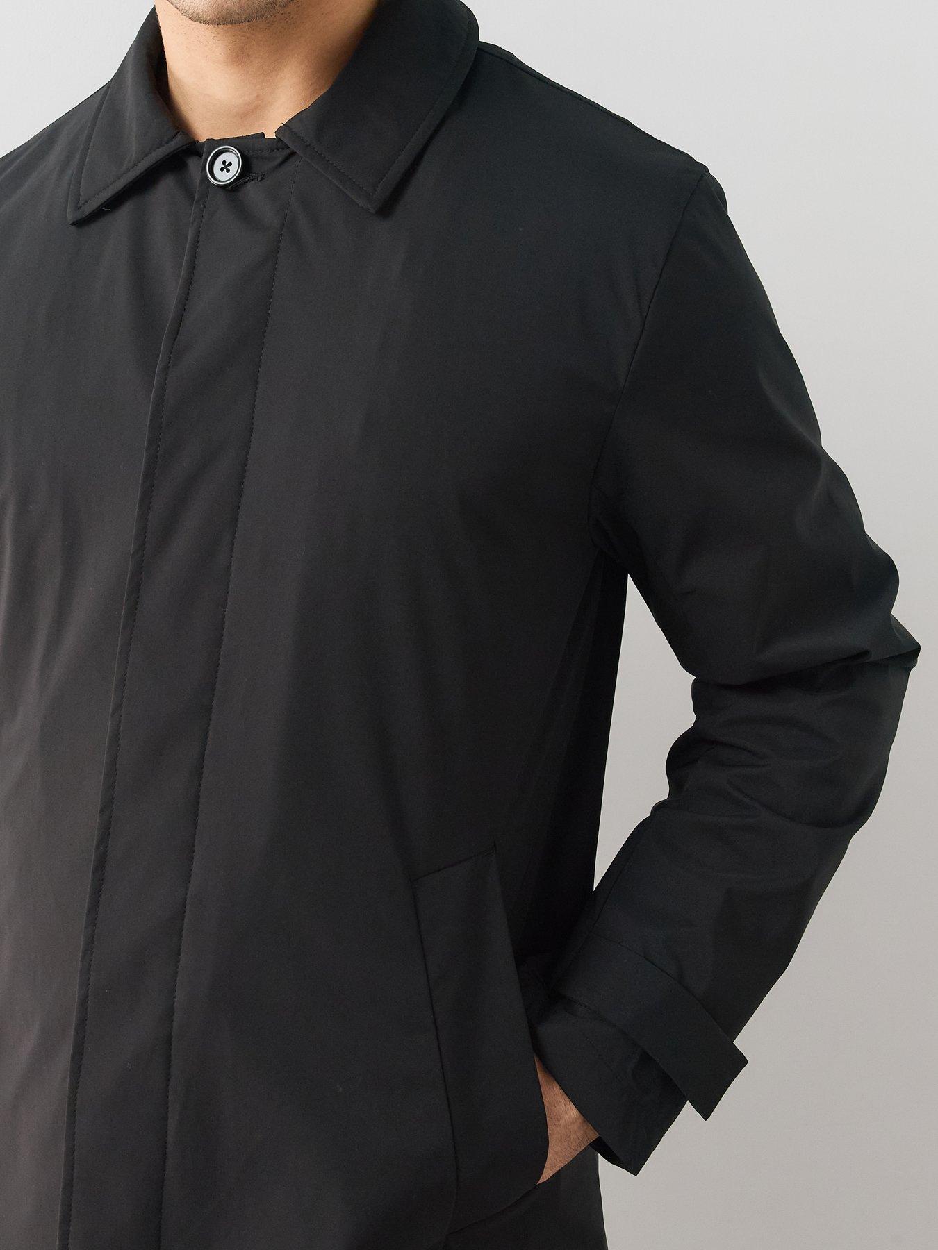 Image 5 of 7 of The Very Collection Padded Mac Jacket - Black