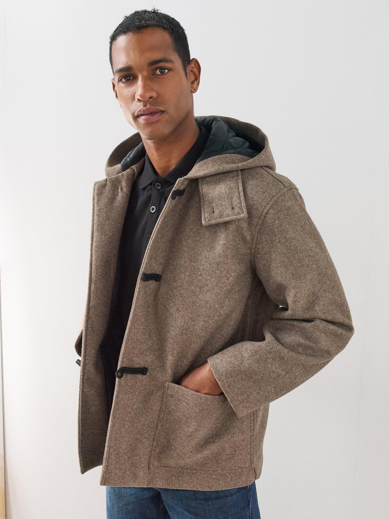 Image 1 of 7 of The Very Collection Duffle Coat - Beige