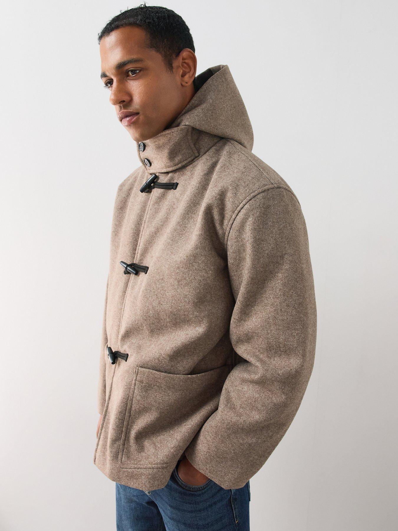 Image 4 of 7 of The Very Collection Duffle Coat - Beige