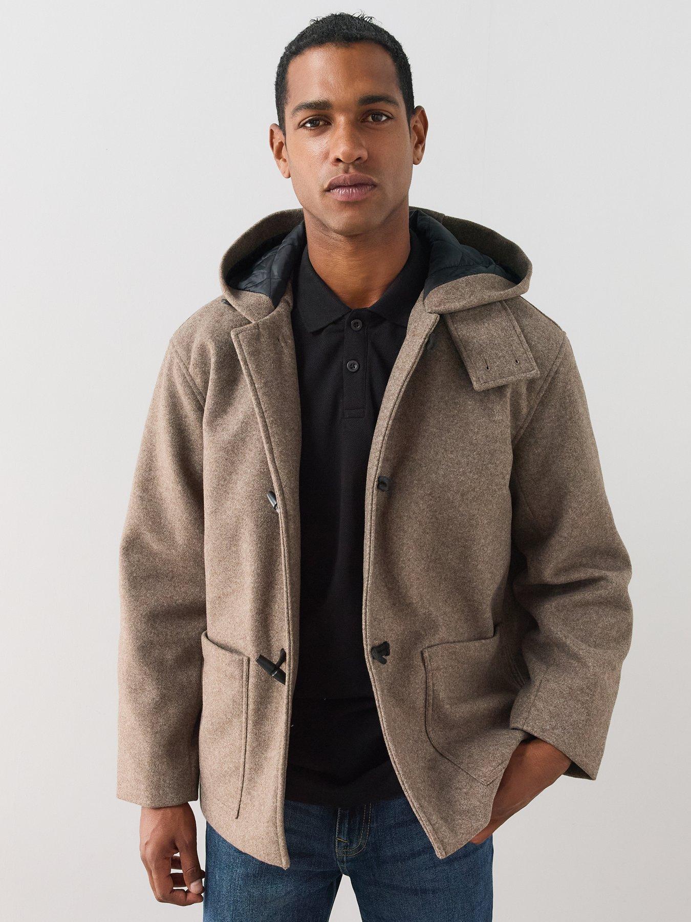 Image 6 of 7 of The Very Collection Duffle Coat - Beige