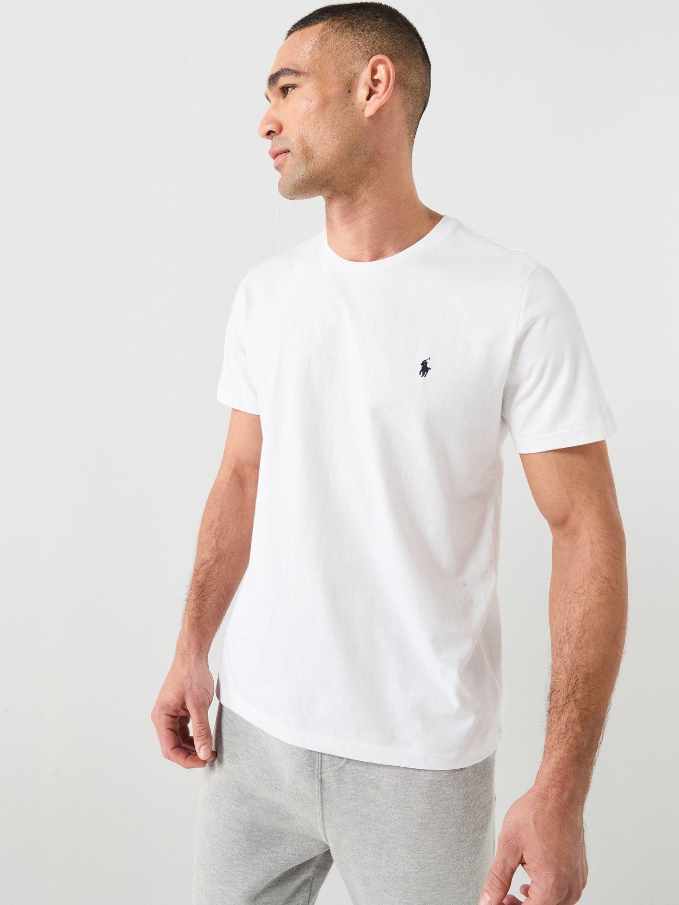 Polo Ralph Lauren Short Sleeve Crew Loungewear T-Shirt - White