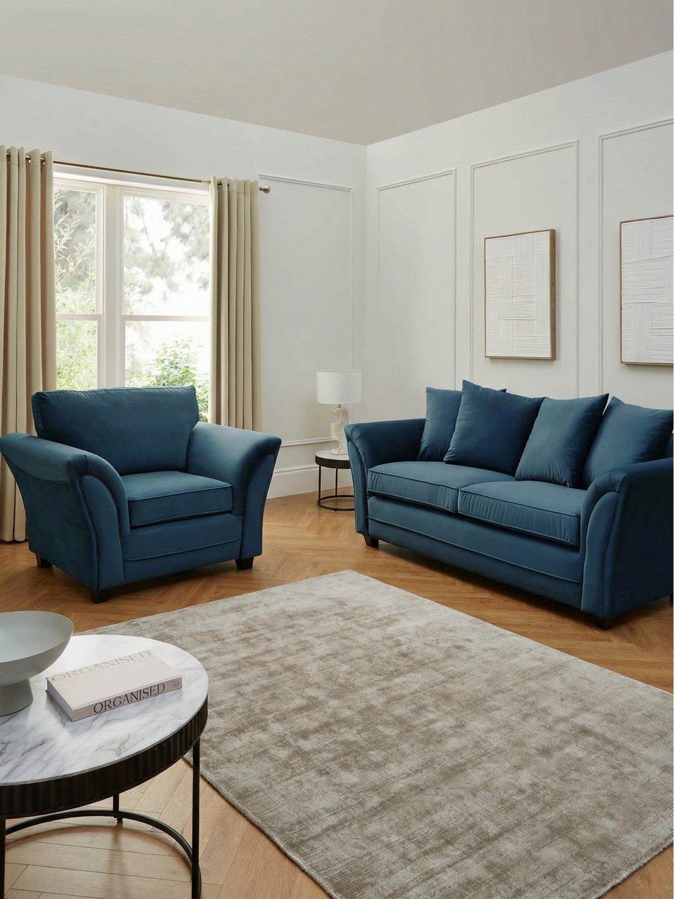 The Very Collection Leila 3 Seater + Chair