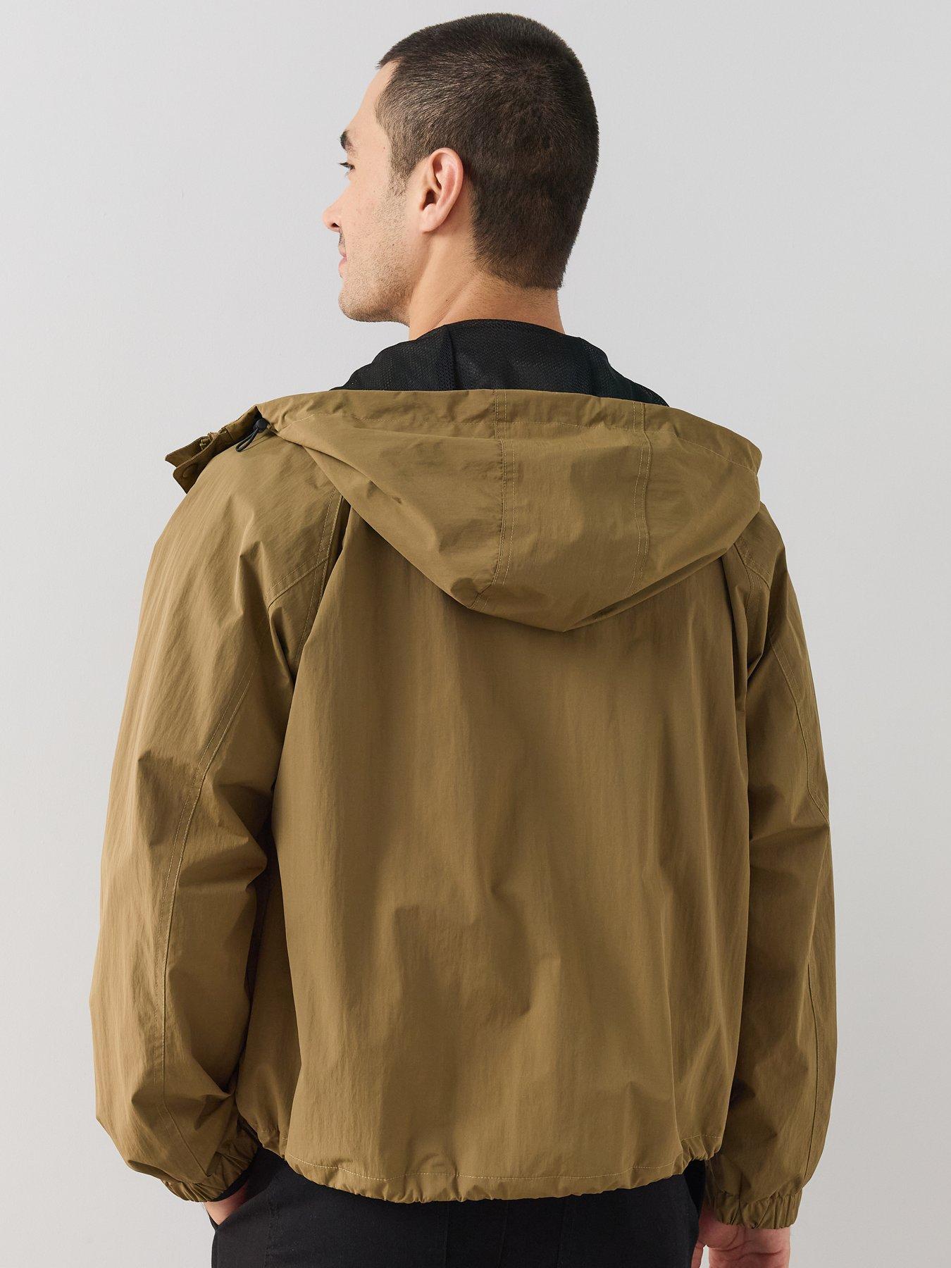 Image 2 of 7 of The Very Collection Showerproof Windbreaker Jacket - Brown