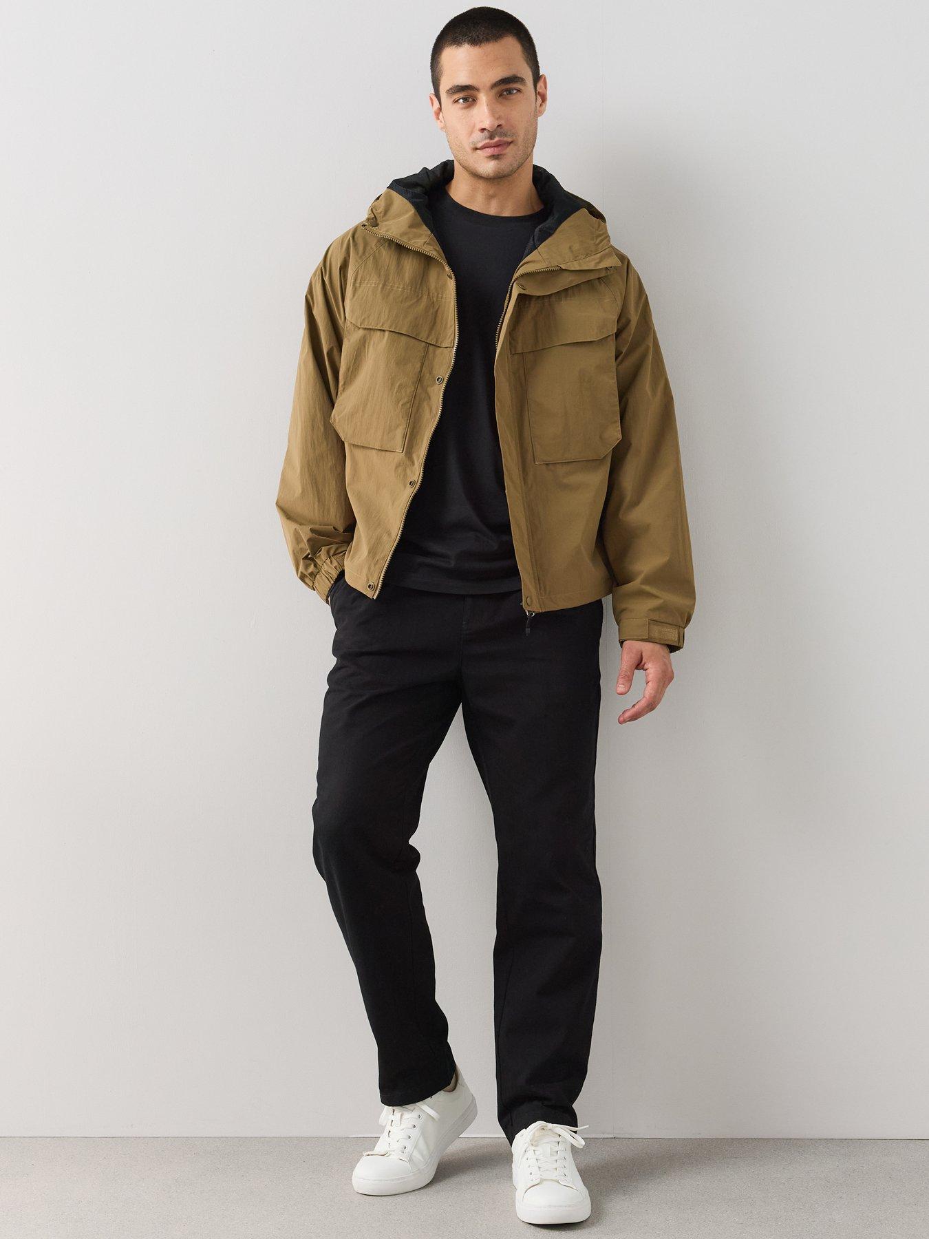 Image 3 of 7 of The Very Collection Showerproof Windbreaker Jacket - Brown