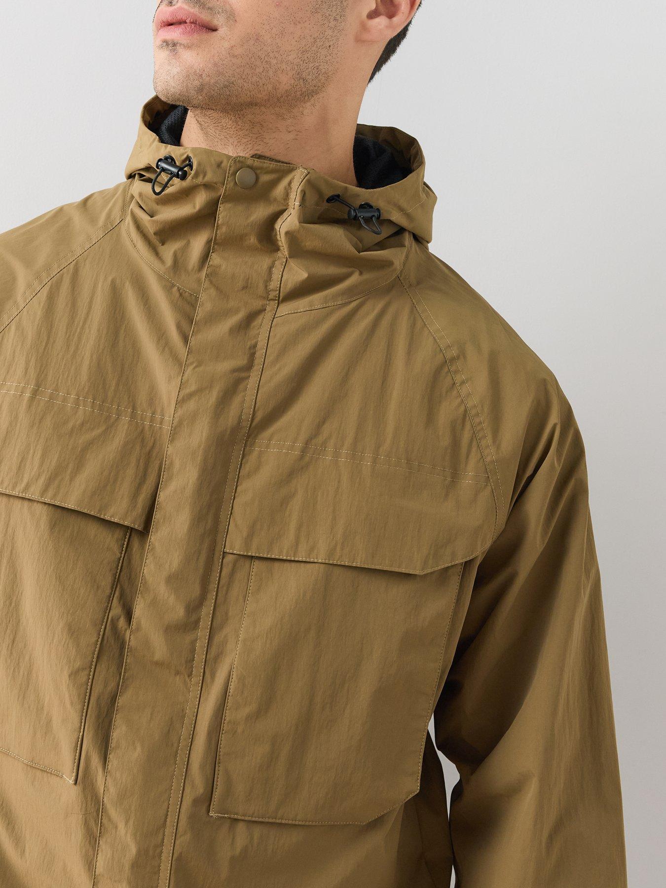 Image 5 of 7 of The Very Collection Showerproof Windbreaker Jacket - Brown