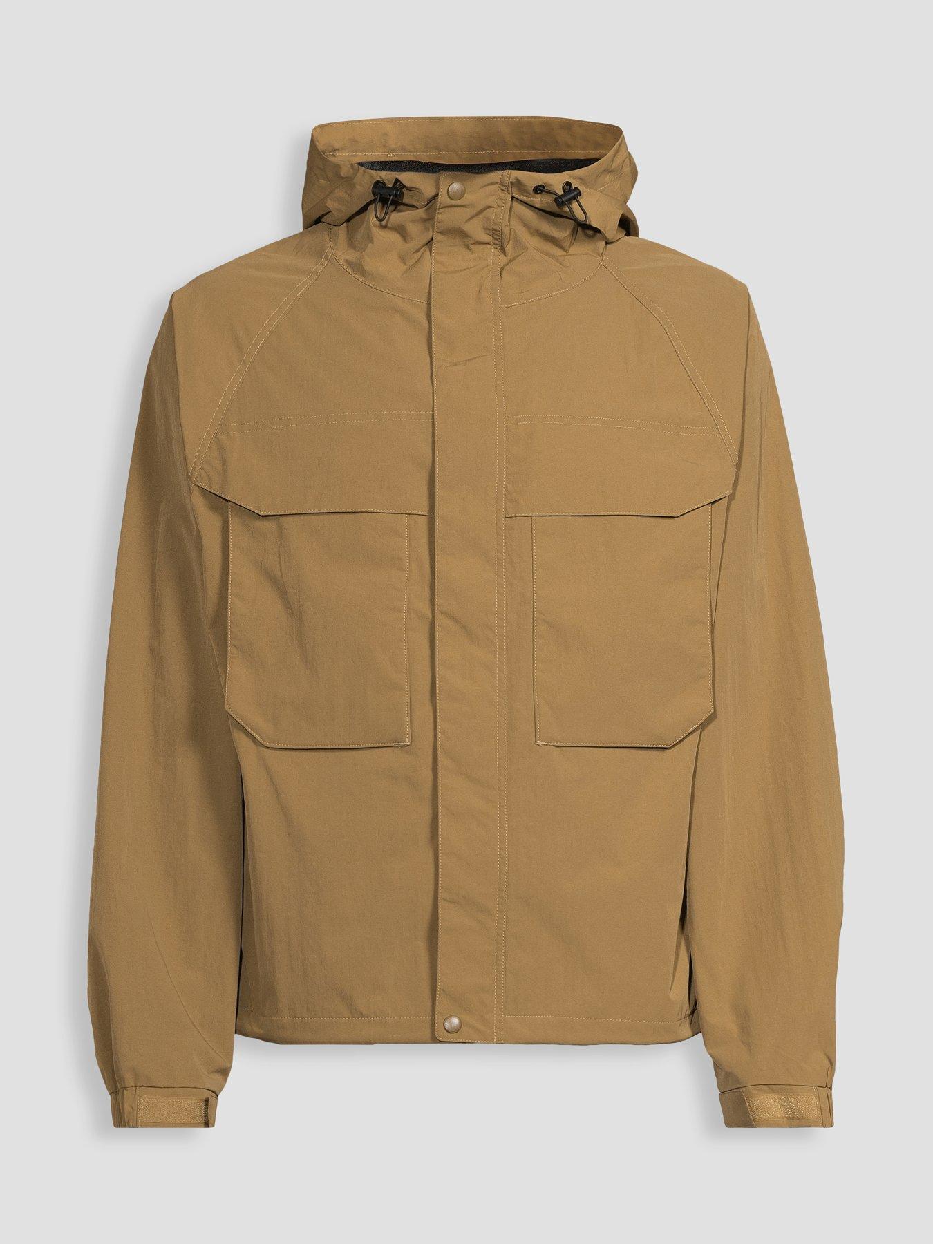 Image 7 of 7 of The Very Collection Showerproof Windbreaker Jacket - Brown