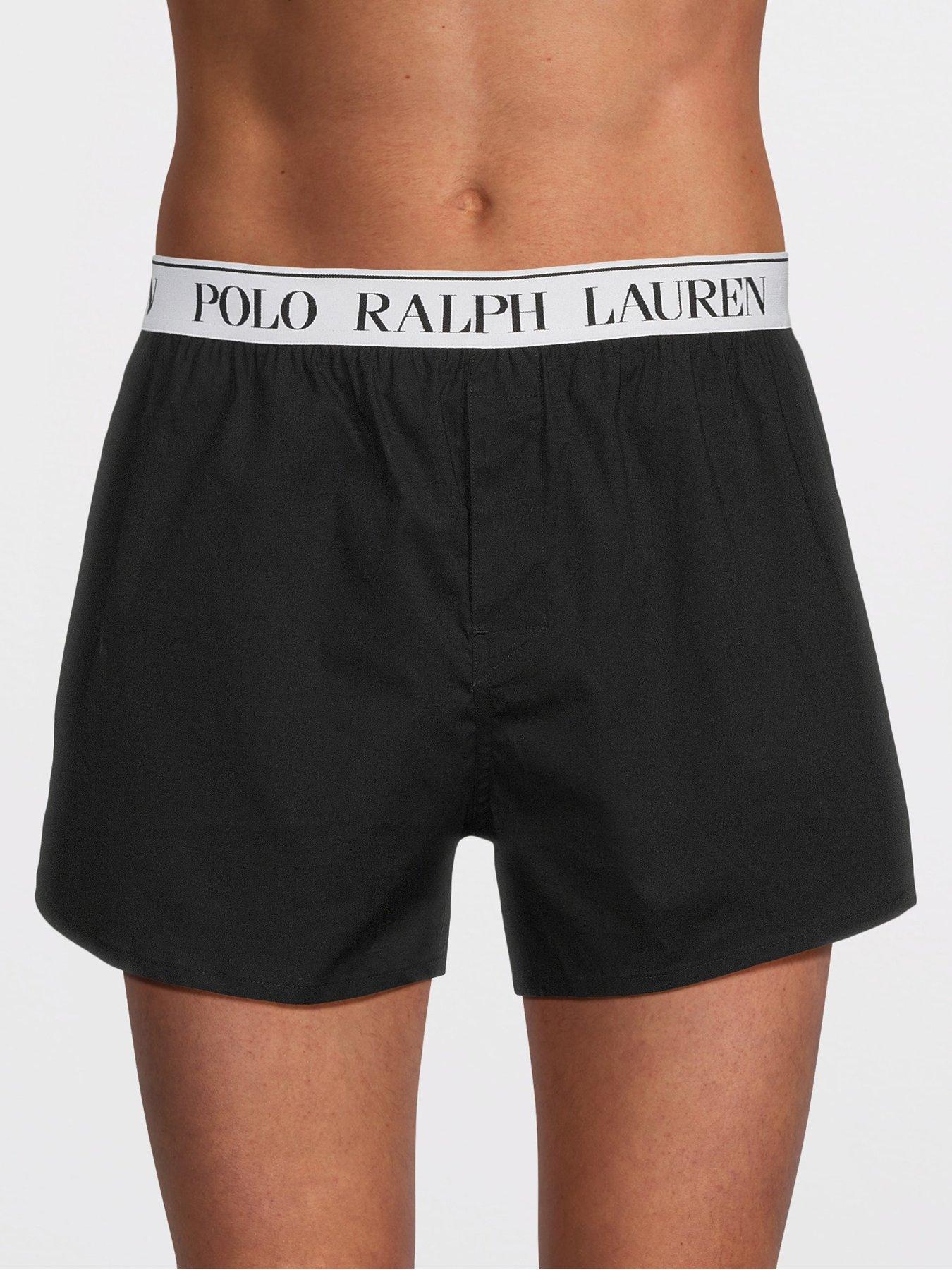 stillFront image of polo-ralph-lauren-3-pack-boxers-black