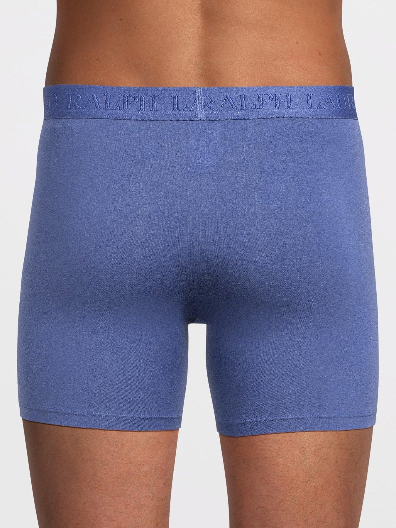 Image 3 of 3 of Polo Ralph Lauren 3 Pack Boxer Brief - Blue