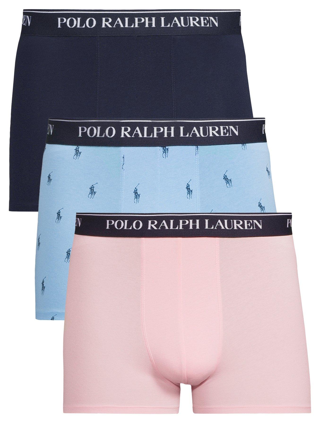 Image 1 of 3 of Polo Ralph Lauren Classic 3 Pack Trunks - Assorted