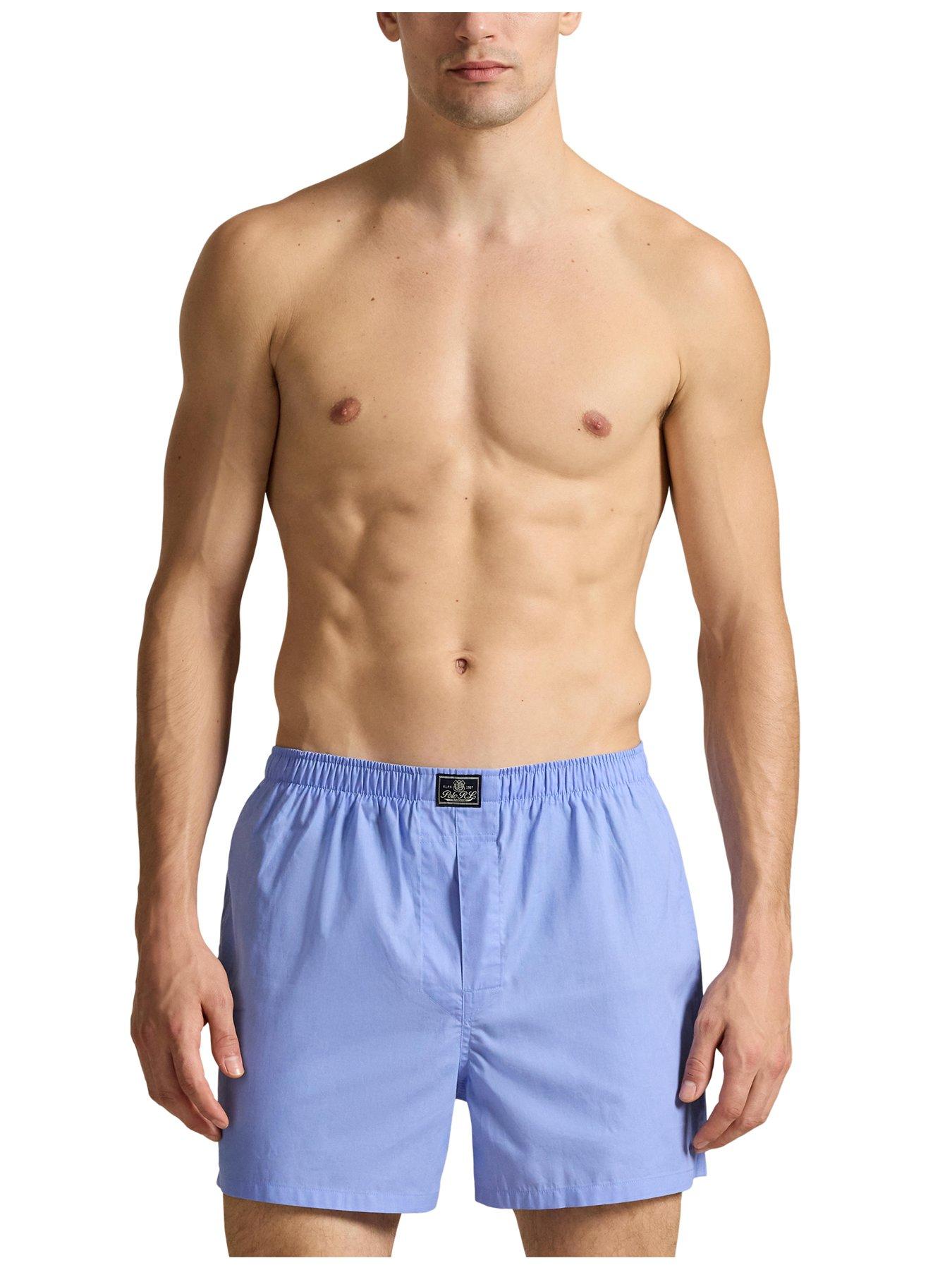 Image 3 of 4 of Polo Ralph Lauren 3 Pack Woven Boxers - Assorted