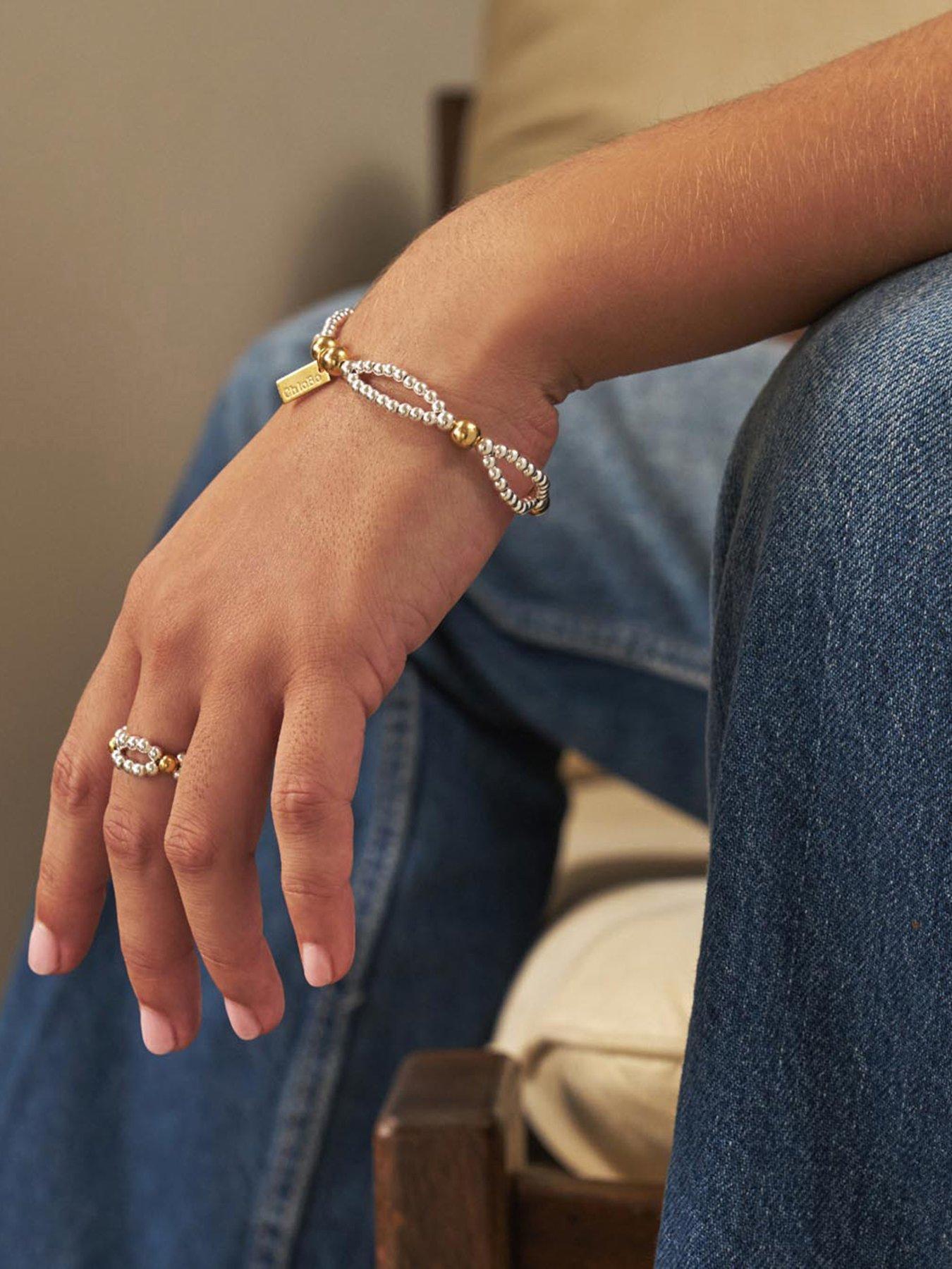  image of chlobo-gold-and-silver-entwined-double-ring