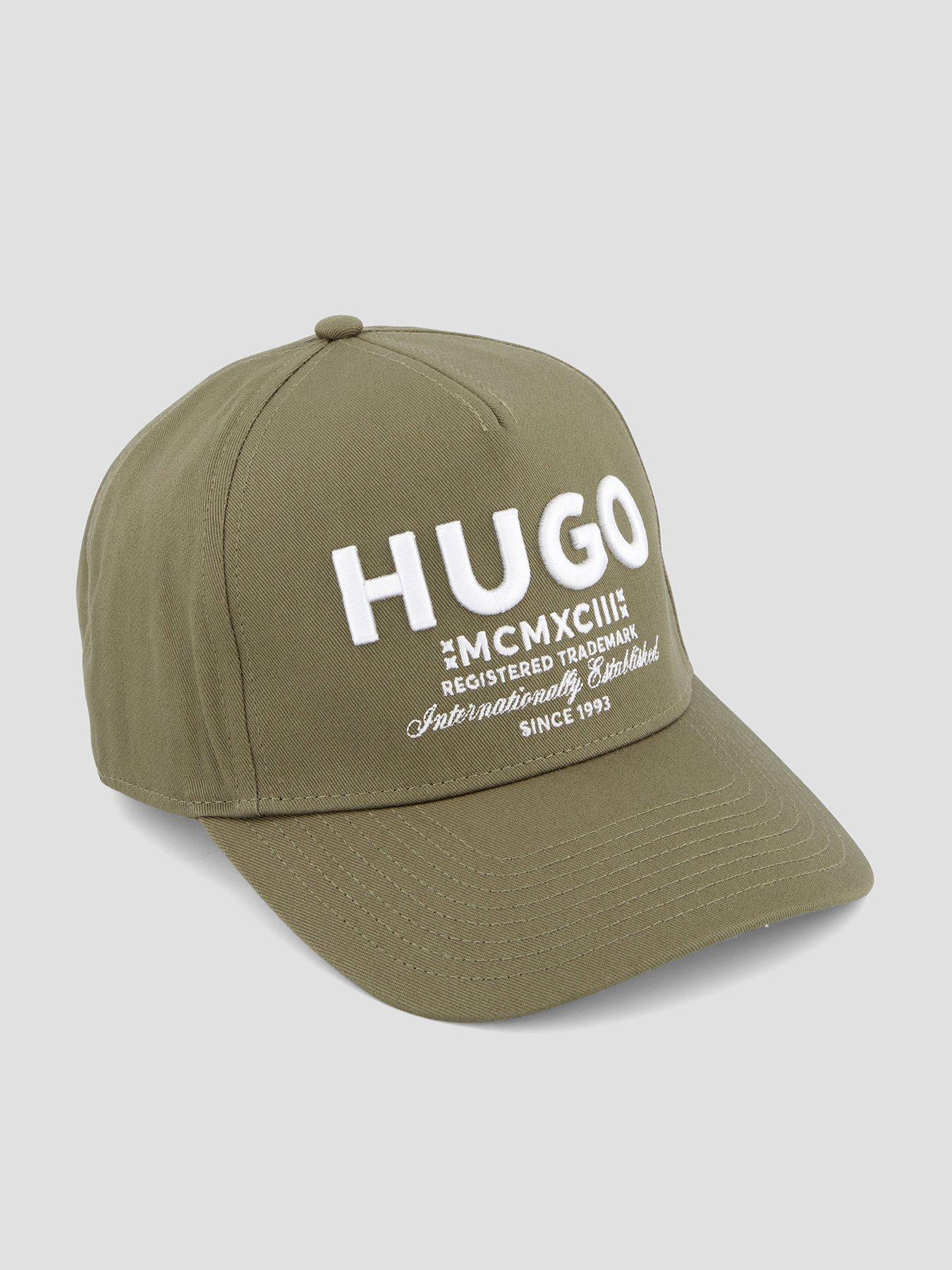 HUGO Blue Merk International Logo Baseball Cap - Green