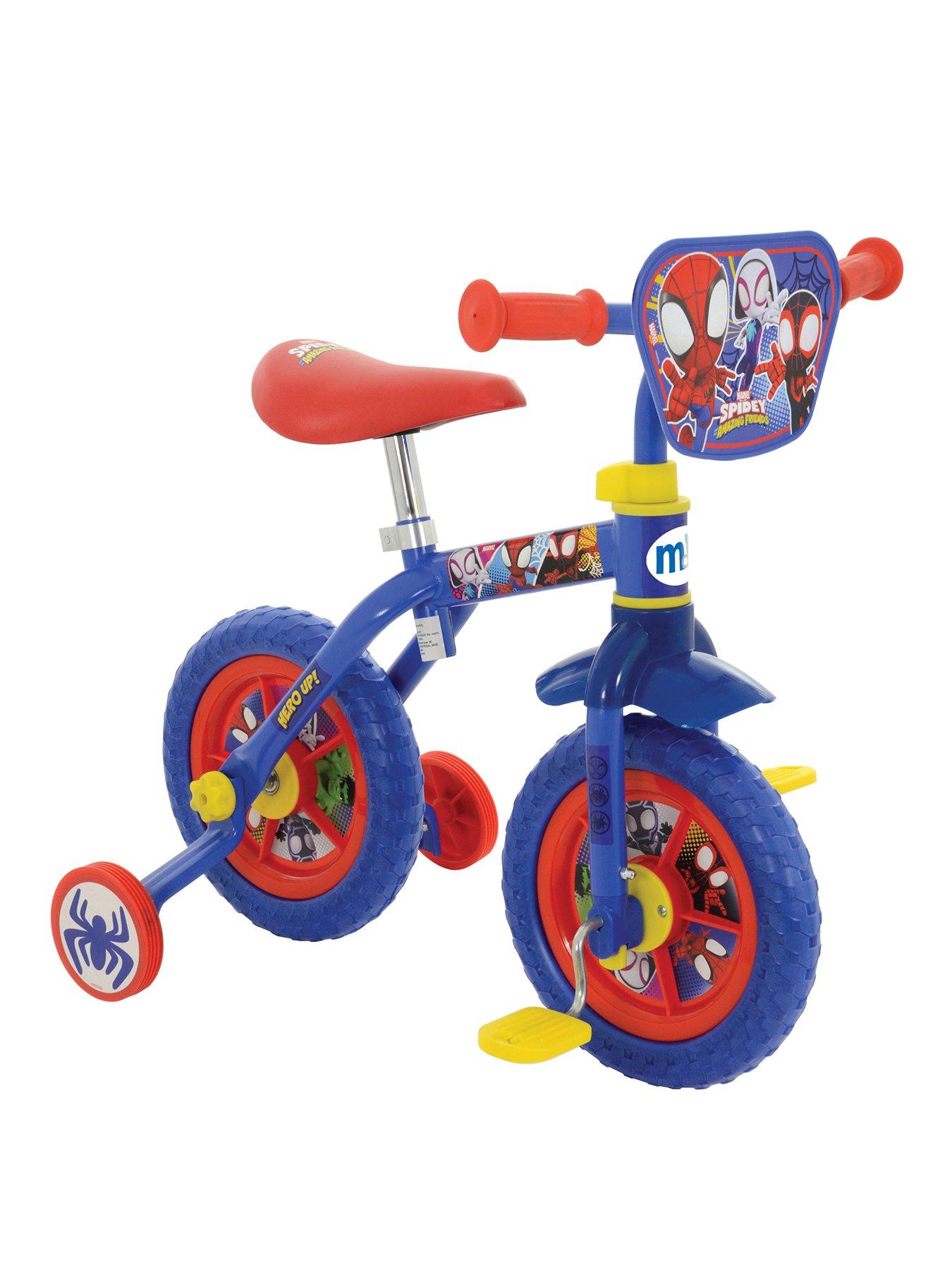 Spidey and His Amazing Friends Spidey 2-in-1 10" Training Bike