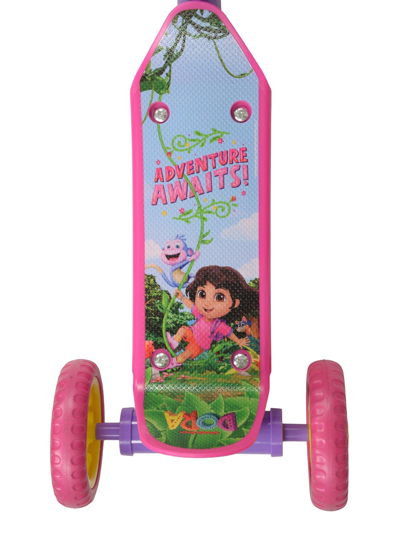  image of dora-the-explorer-dora-deluxe-tri-scooter