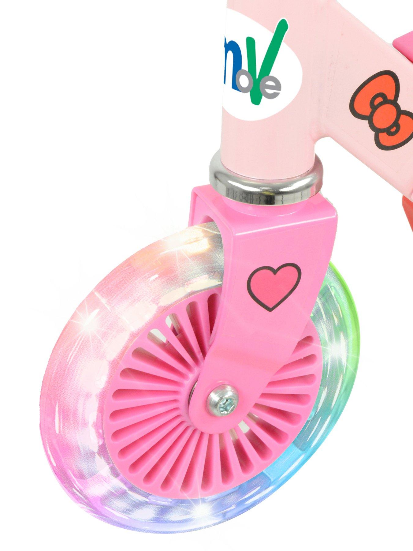 Image 2 of 7 of Hello Kitty Hello Kitty Folding Inline Scooter with Light Up Wheels