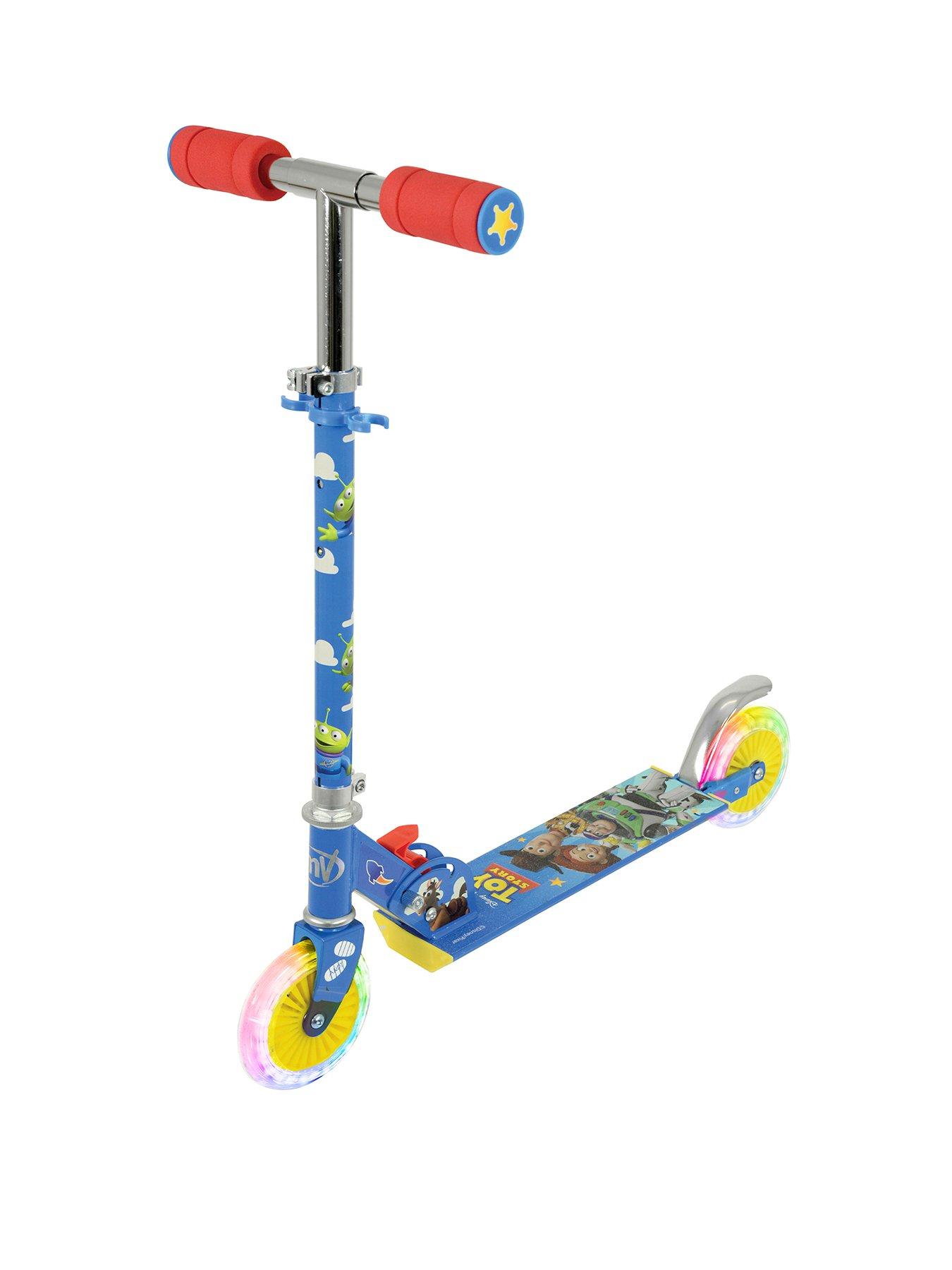 Toy Story Folding Inline Scooter with Light Up Wheels