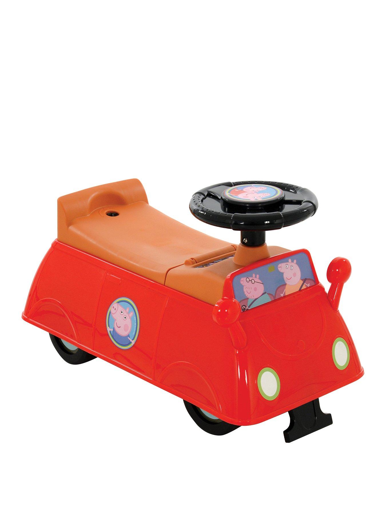 front image of peppa-pig-car-ride-on