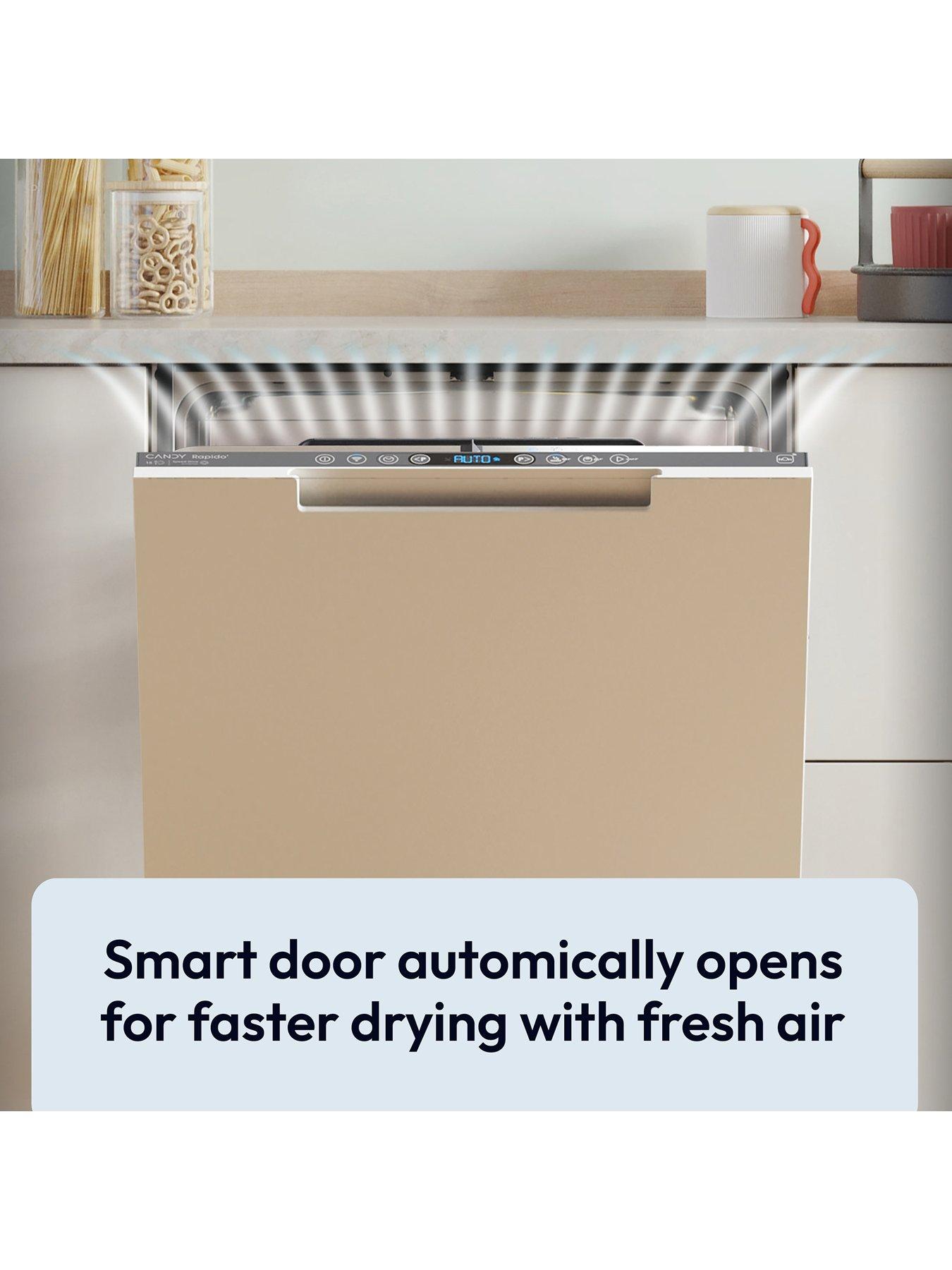 Image 5 of 7 of Candy CIP 3D9E0B-80 Fully Integrated Full Size Dishwasher, 13 Place Settings, &nbsp;D Rated