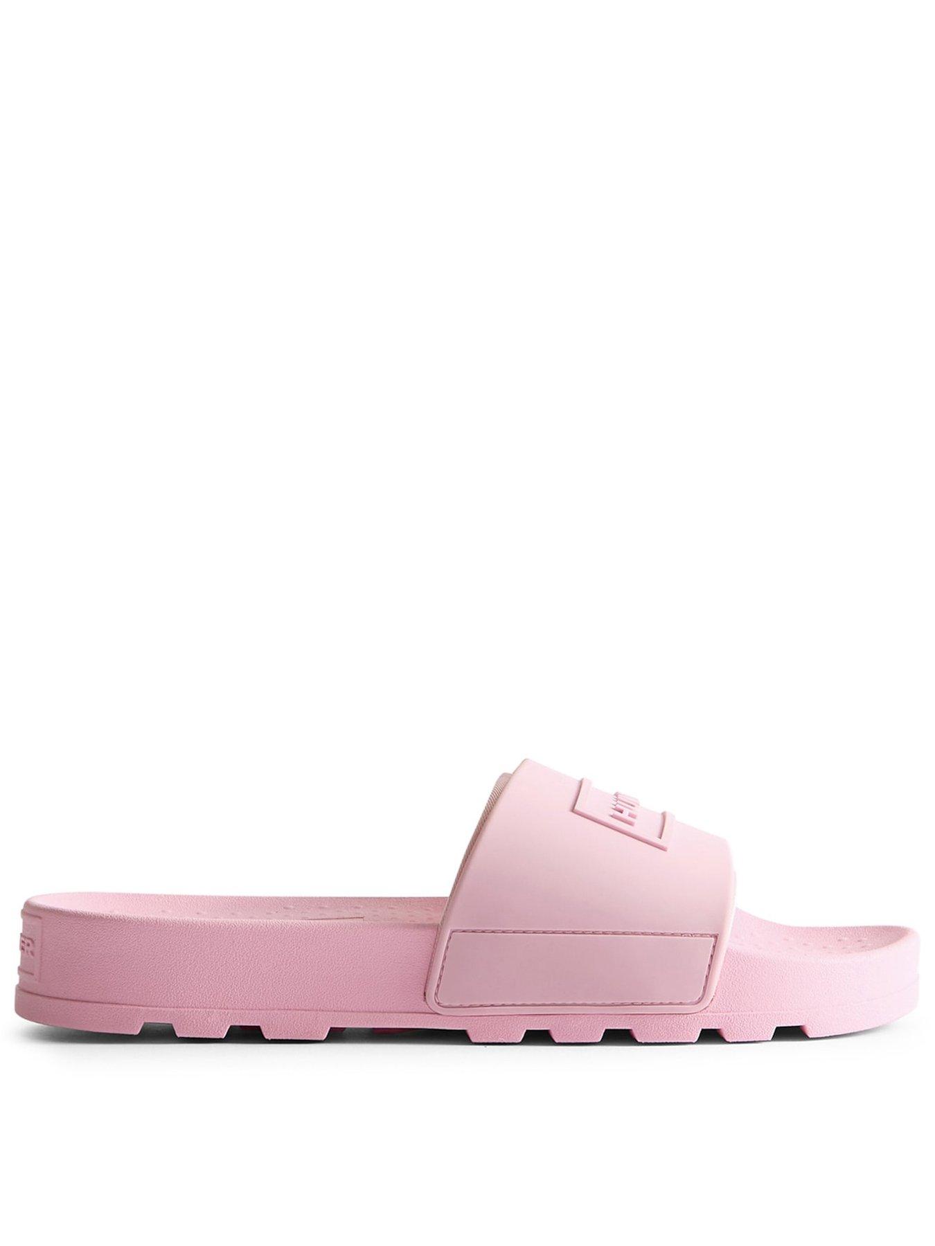 Image 1 of 4 of Hunter Unisex Core Embossed Silicone Slider - Pink