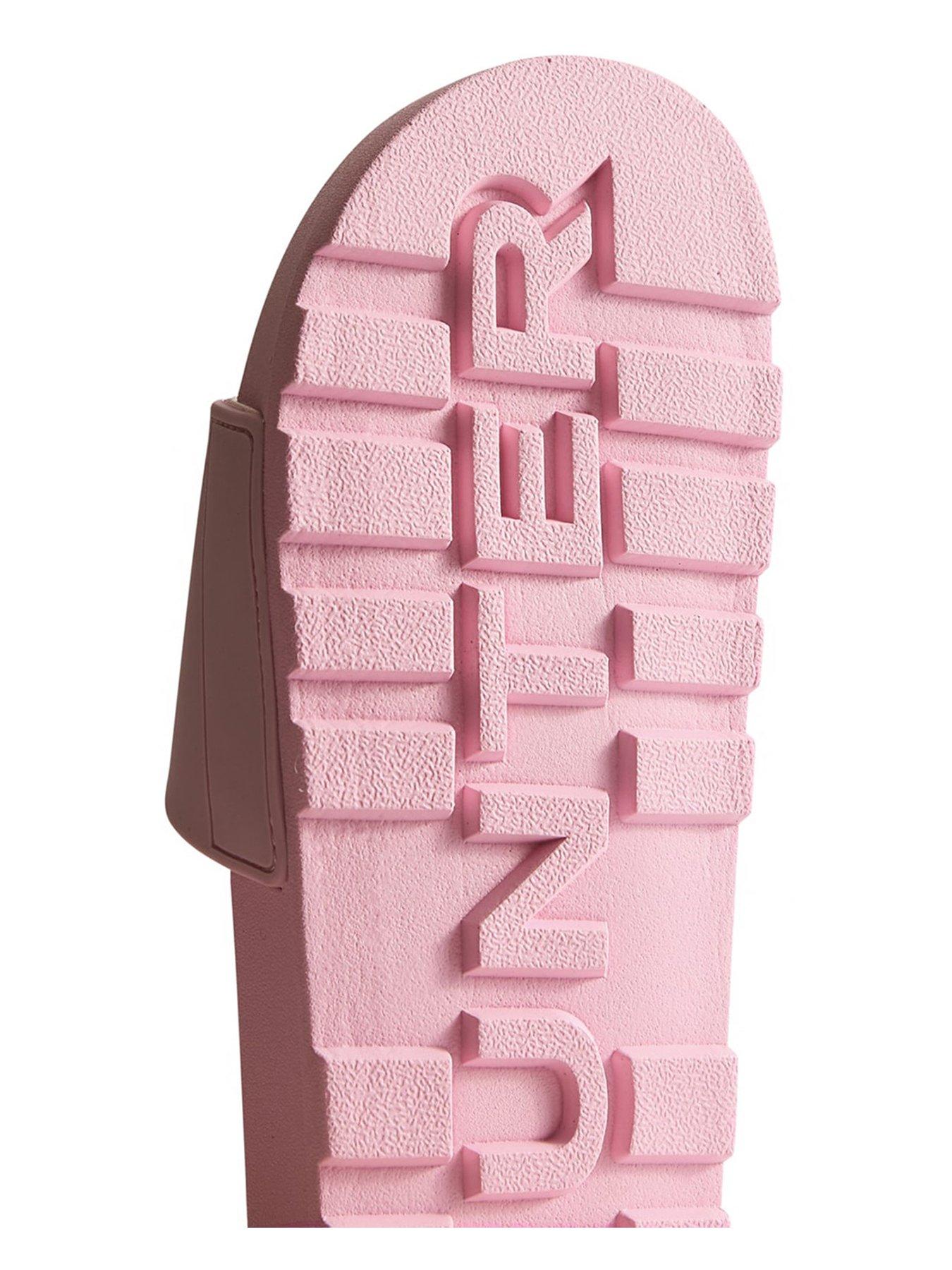Image 4 of 4 of Hunter Unisex Core Embossed Silicone Slider - Pink