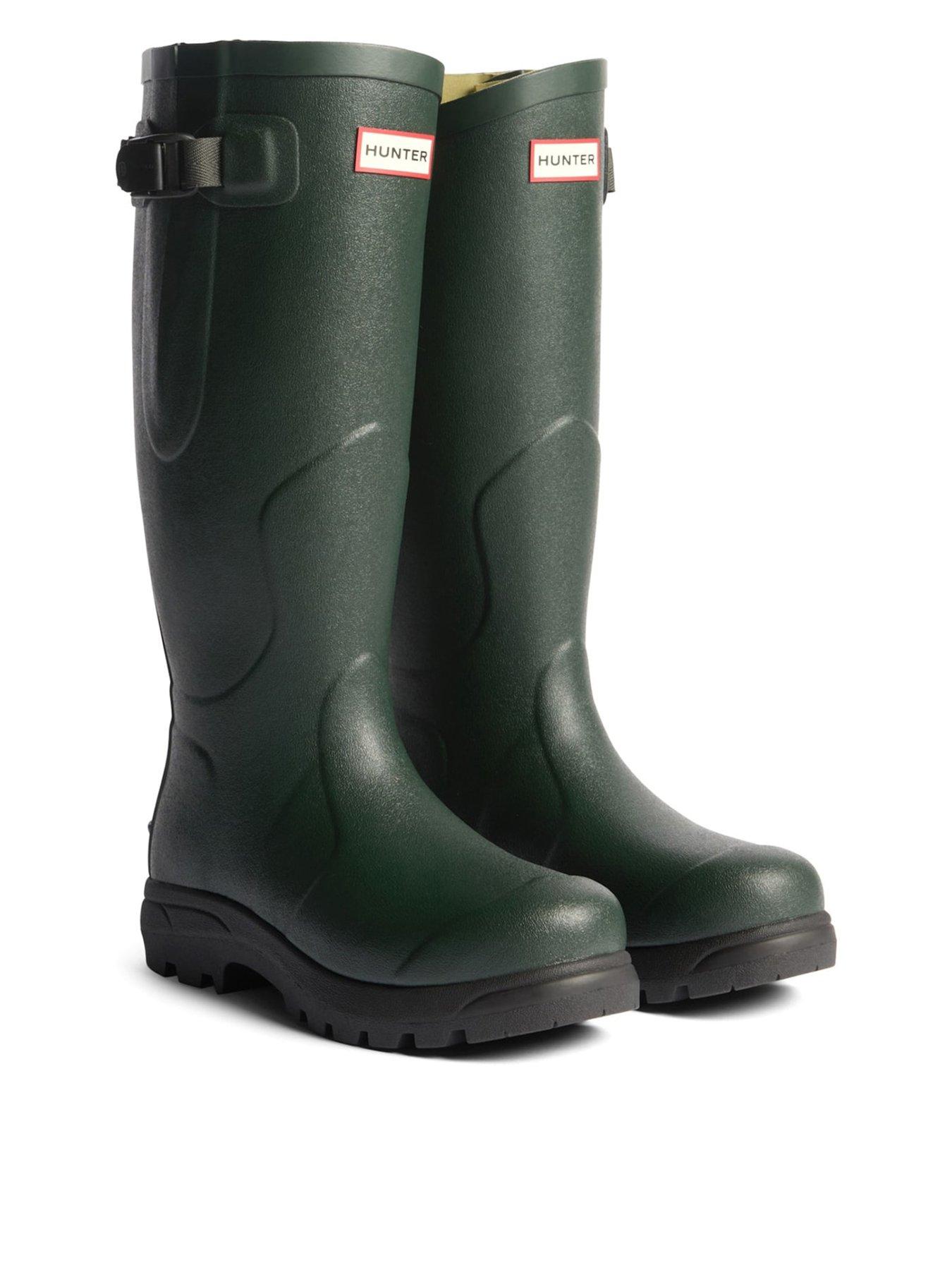 Hunter Unisex Balmoral Mkii Side Adjustable Boot -Dark Olive