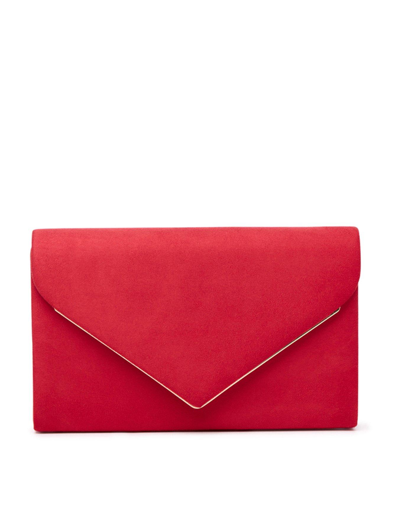 Image 2 of 5 of Paradox London Delyssa Clutch Bag - Red