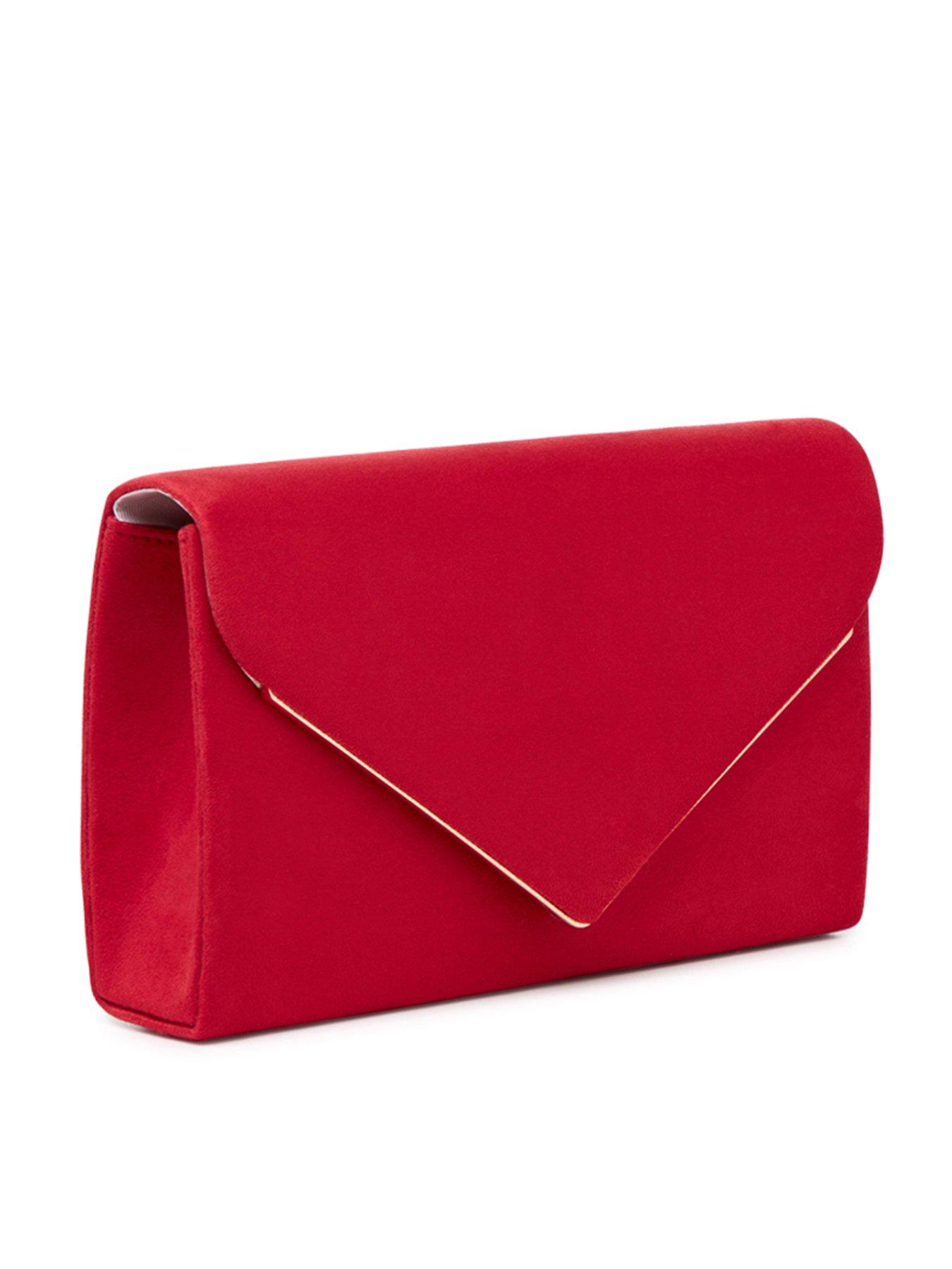 Image 3 of 5 of Paradox London Delyssa Clutch Bag - Red