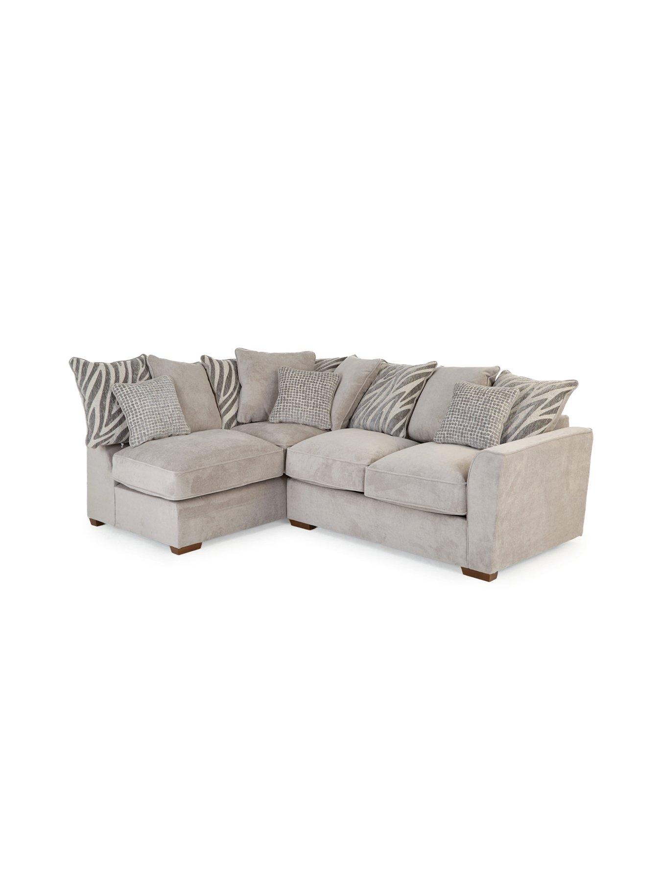 Image 4 of 7 of The Very Collection Nala Left Hand Chaise Sofa Bed with Footstool (Buy &amp; SAVE!)