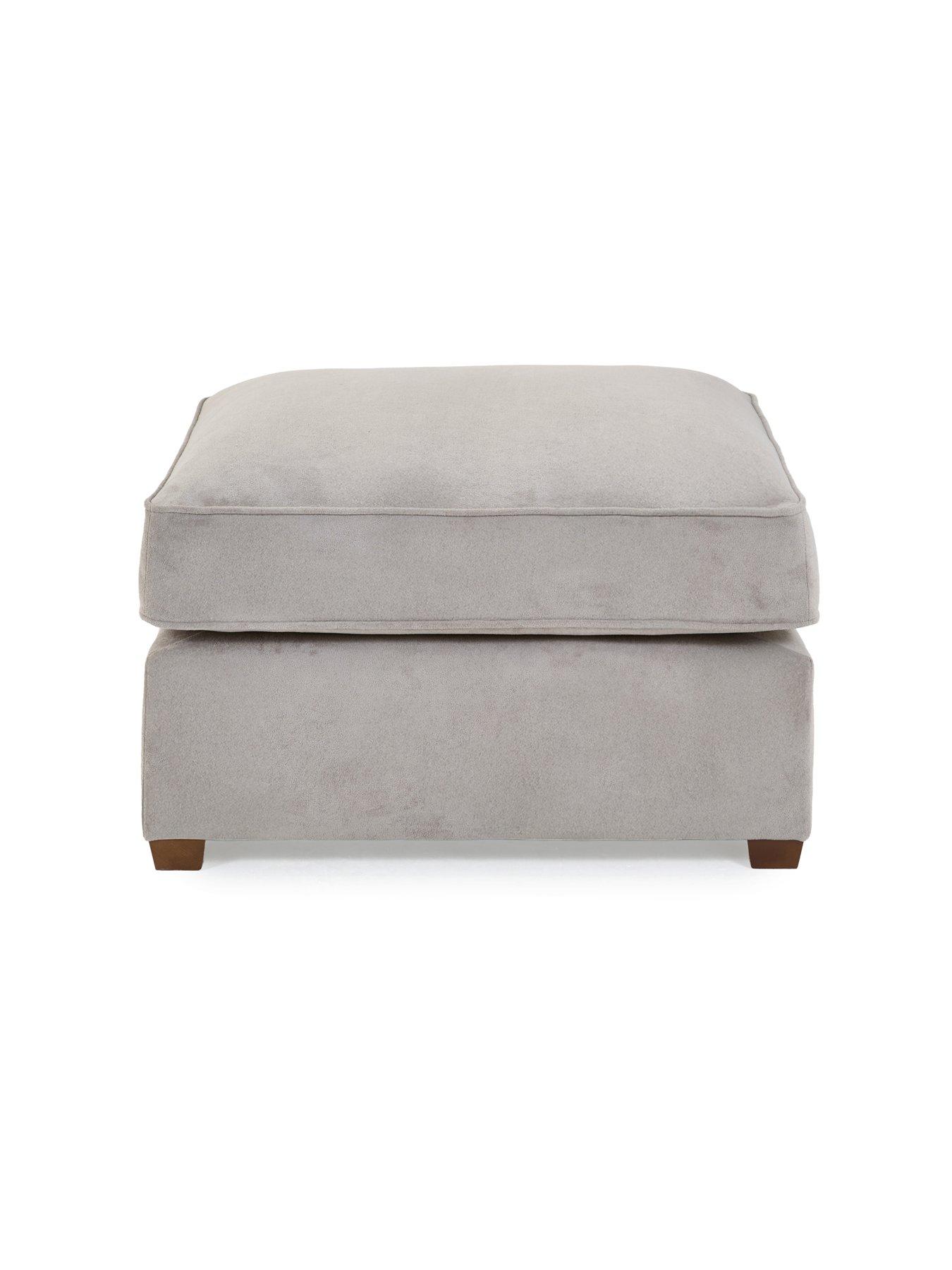Image 5 of 7 of The Very Collection Nala Left Hand Chaise Sofa Bed with Footstool (Buy &amp; SAVE!)