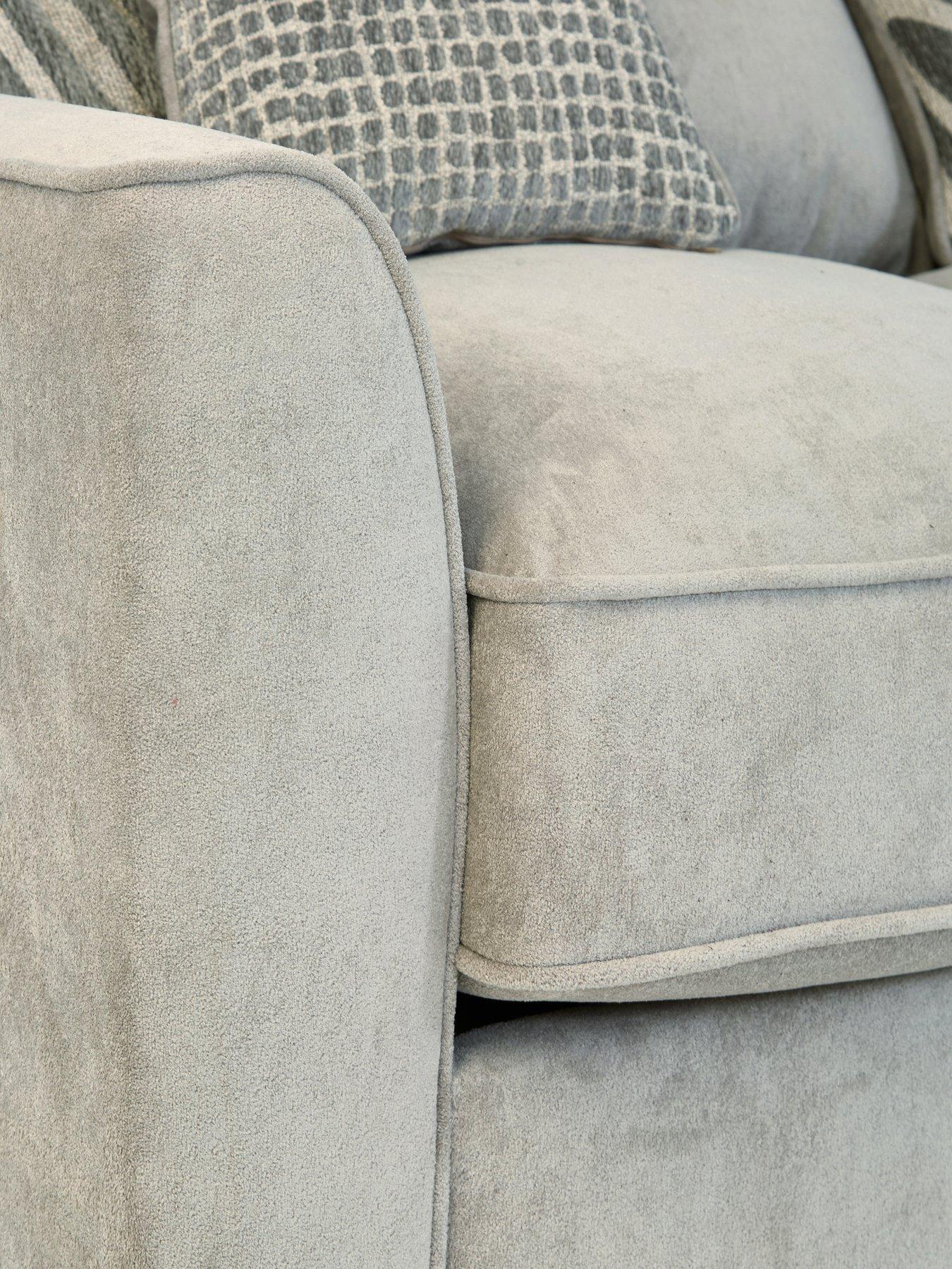 Image 7 of 7 of The Very Collection Nala Left Hand Chaise Sofa Bed with Footstool (Buy &amp; SAVE!)