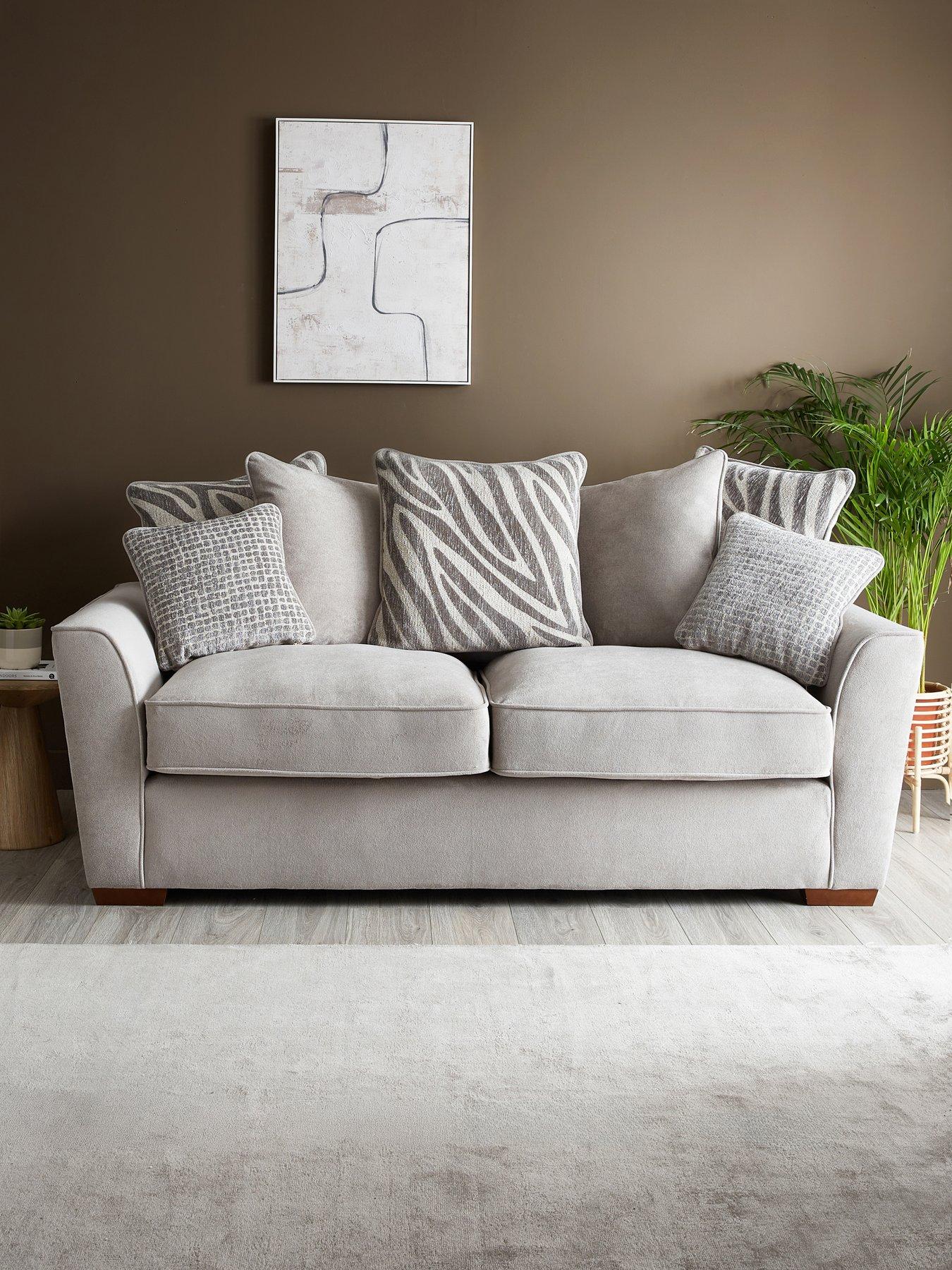 The Very Collection Nala 3 Seater Fabric Sofa