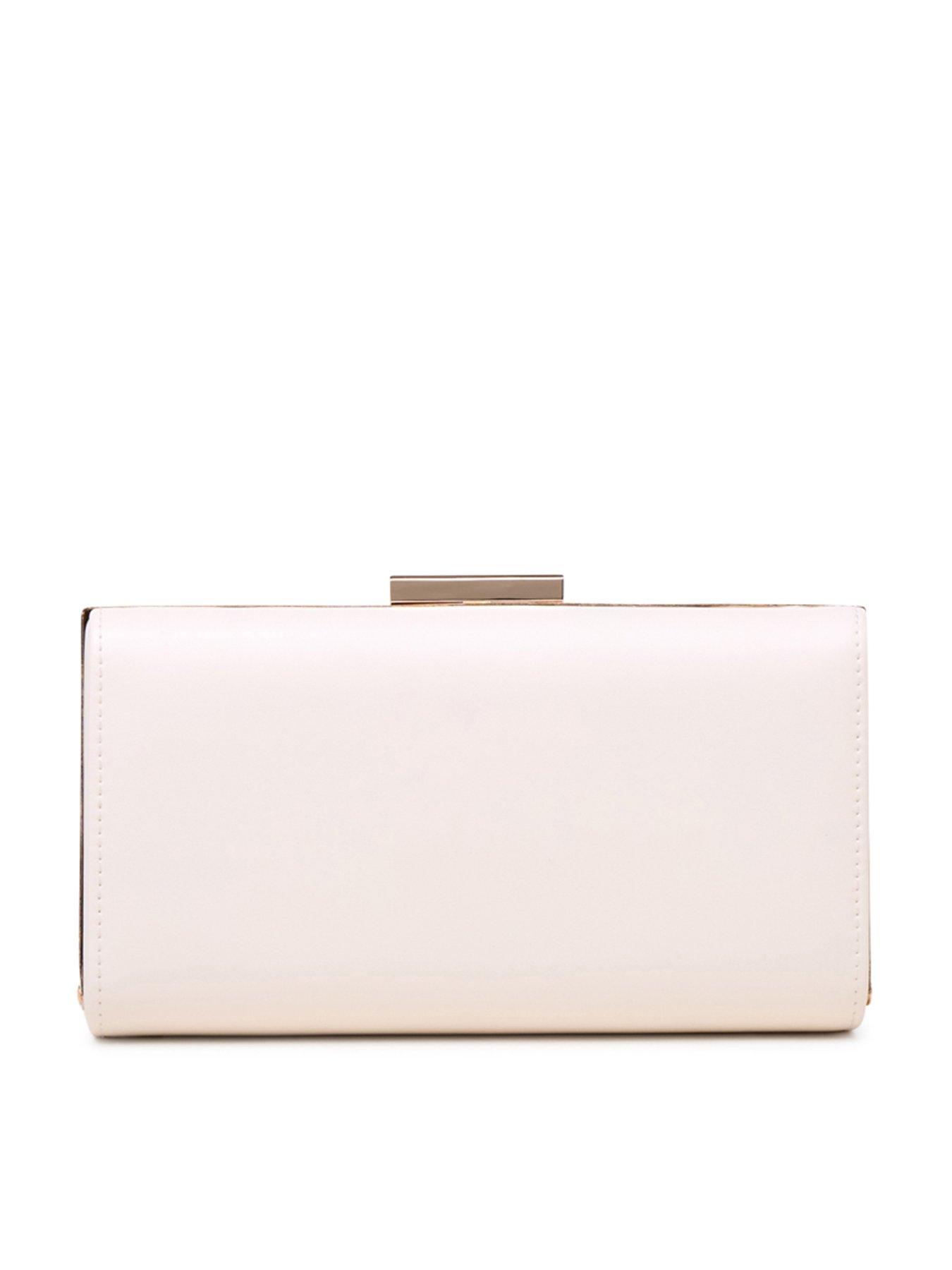 Image 2 of 6 of Paradox London Dasha Clutch Bag - Cream