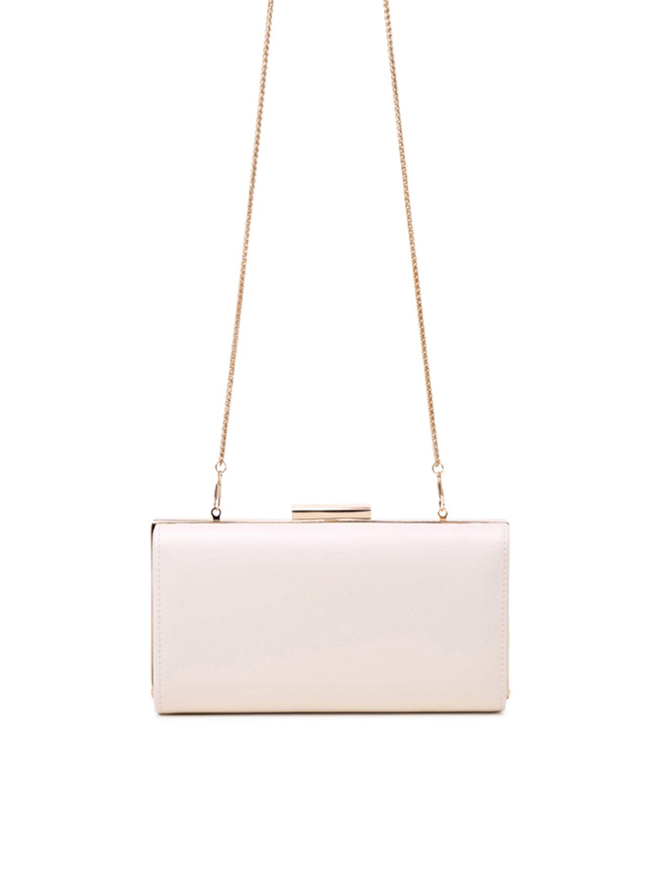 Image 3 of 6 of Paradox London Dasha Clutch Bag - Cream