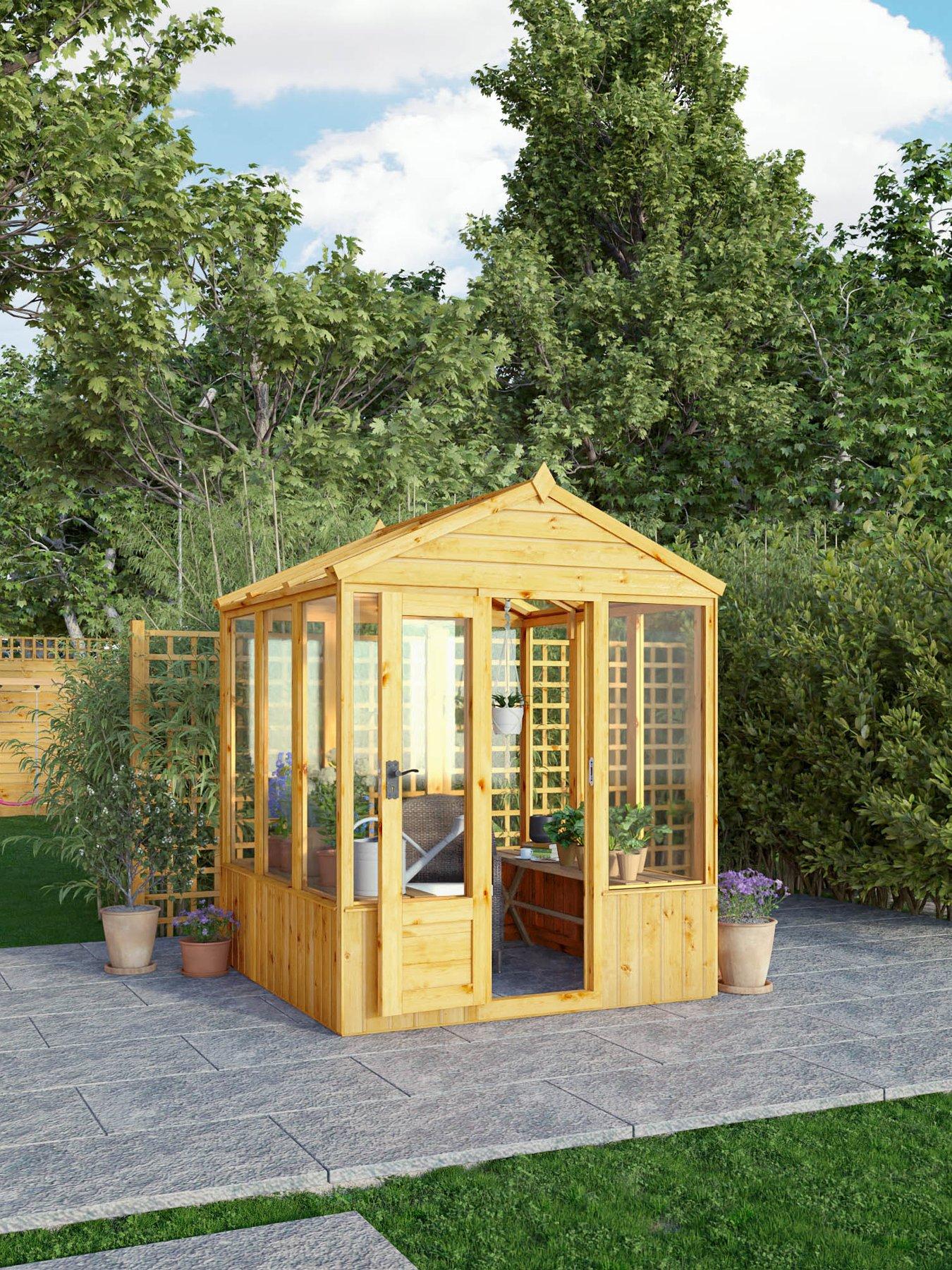 MERCIA 6 x 6 Woodsman Apex Styrene Greenhouse