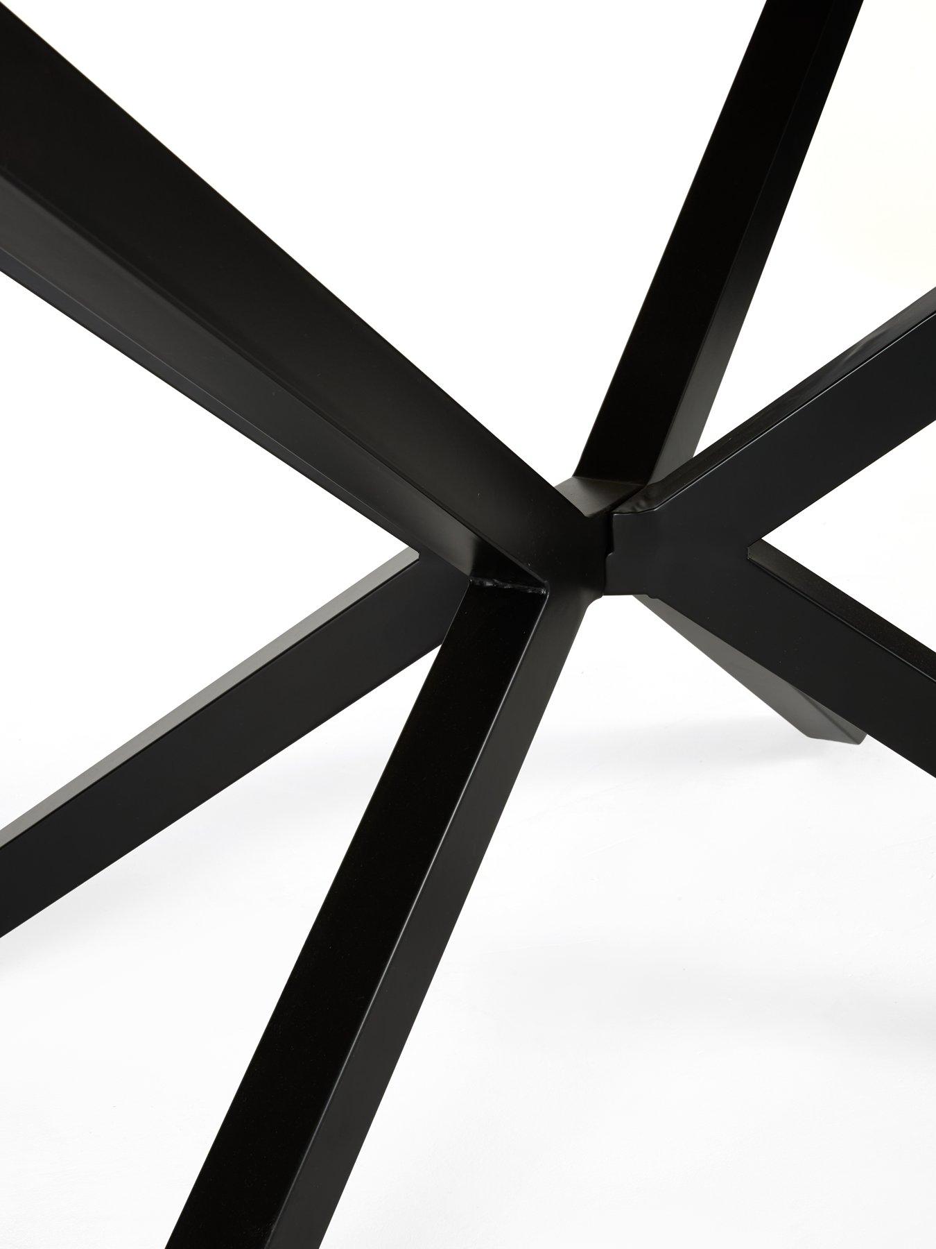  image of the-very-collection-oslo-180cm-rectangular-dining-table-2-benches